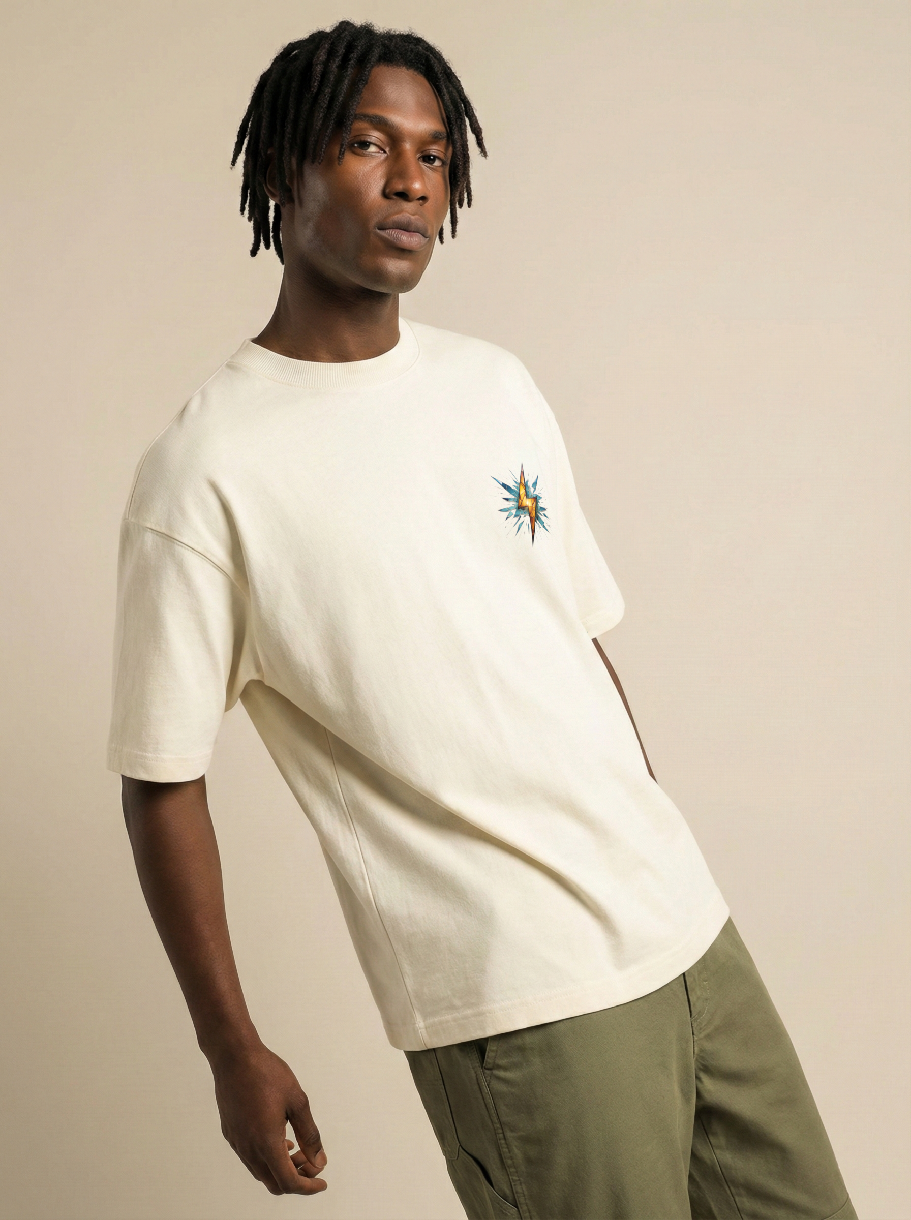 VoltBolt Oversized T-Shirt