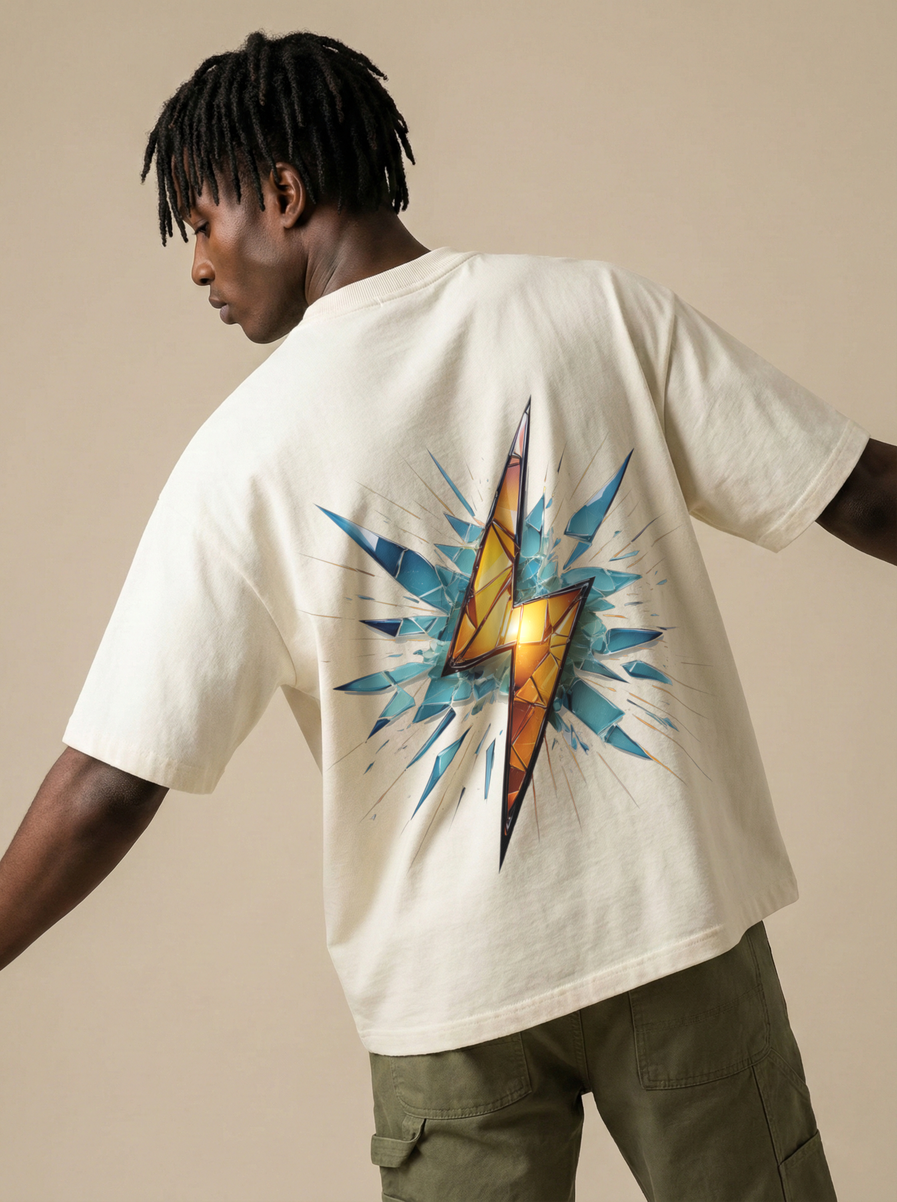 VoltBolt Oversized T-Shirt