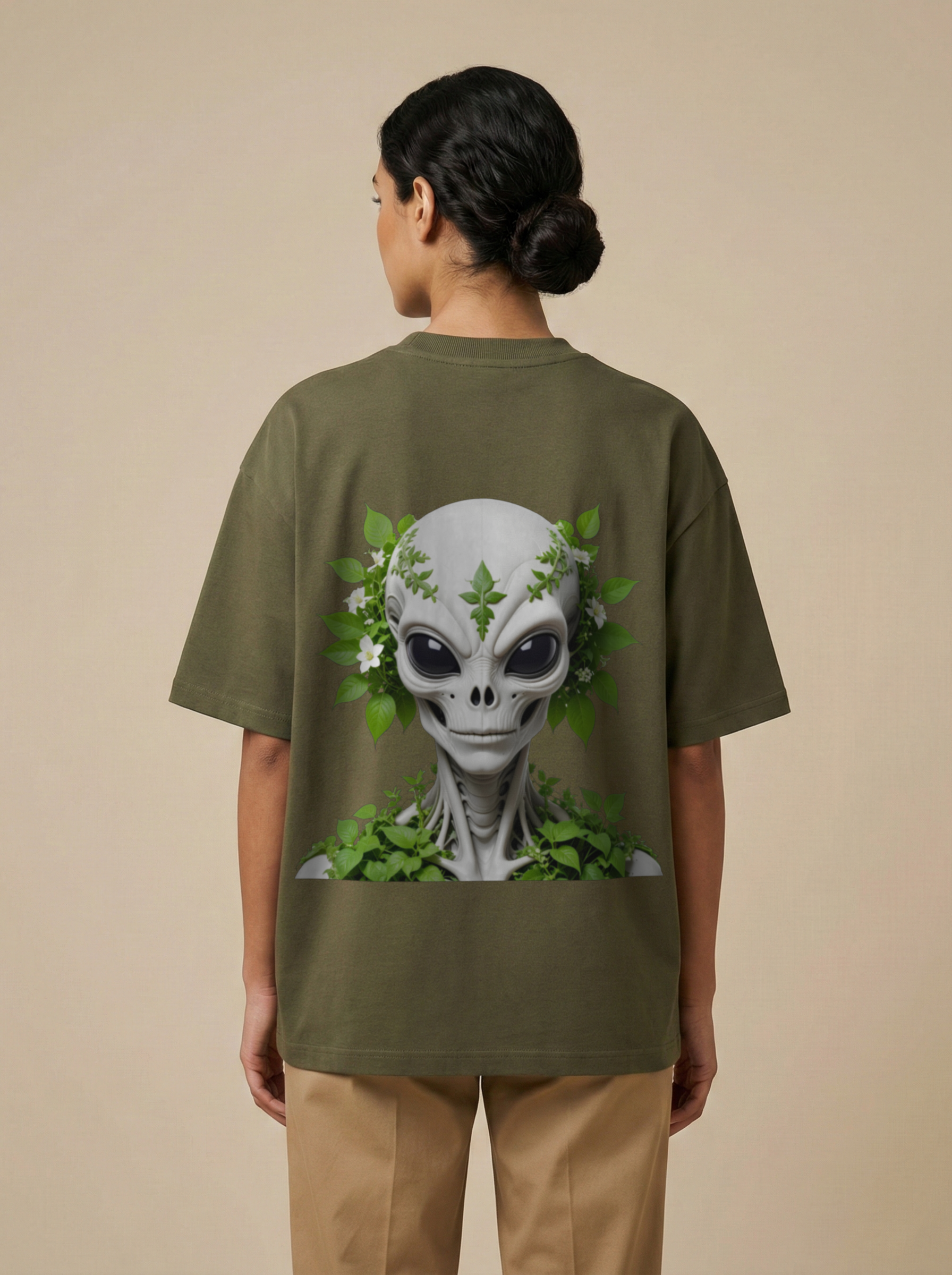 Cosmic Vines Oversized T-Shirt