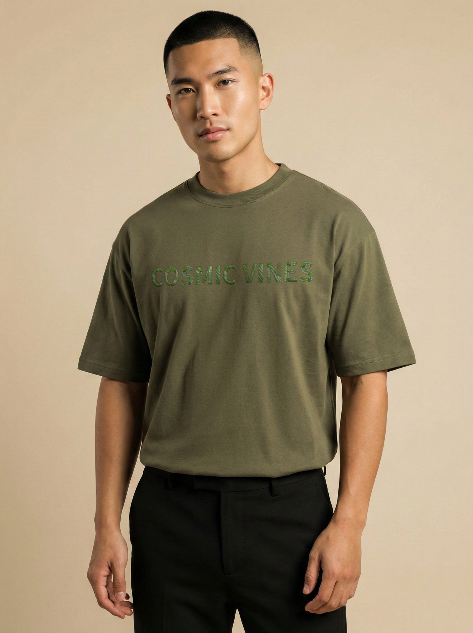 Cosmic Vines Oversized T-Shirt