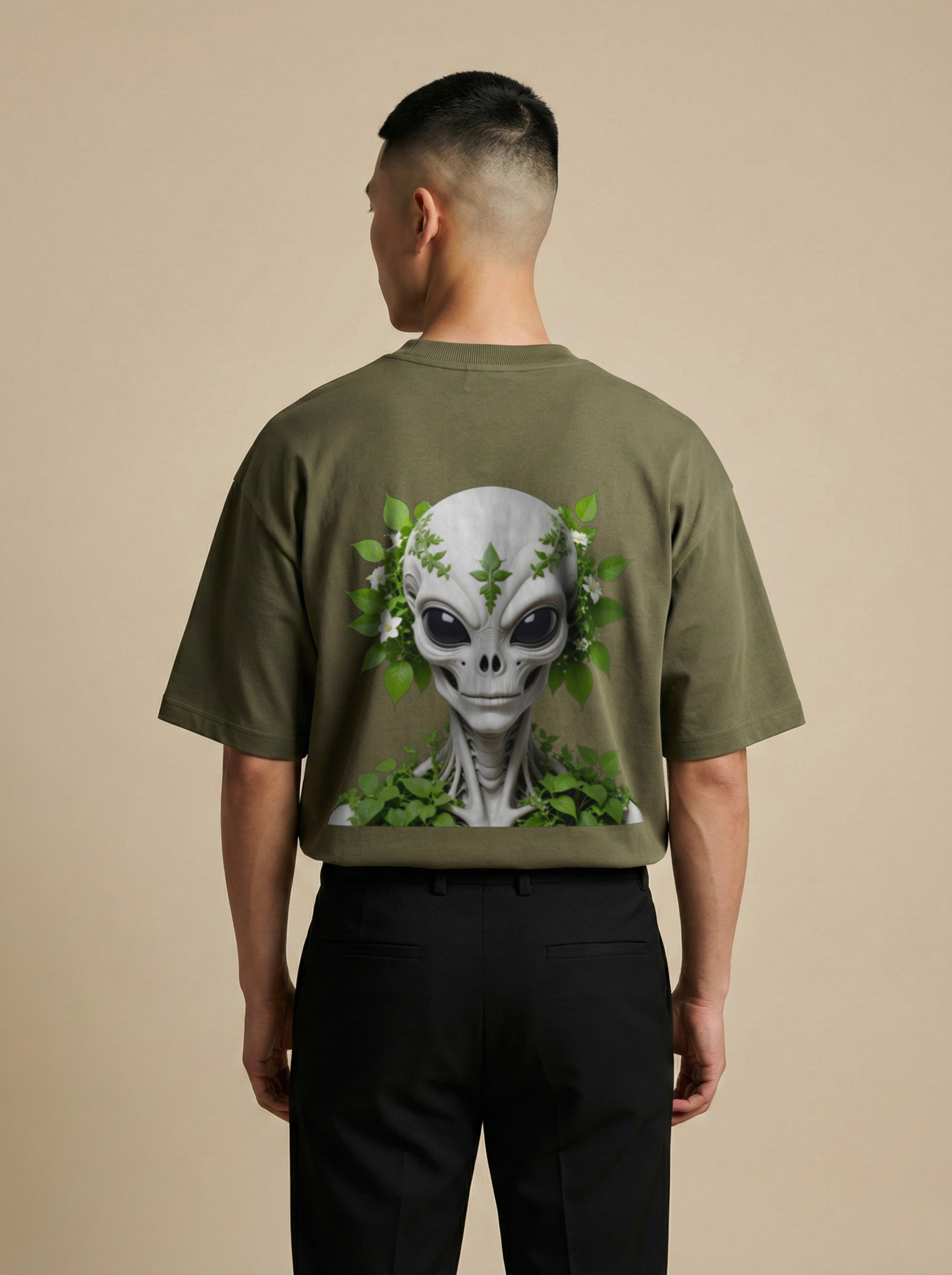 Cosmic Vines Oversized T-Shirt