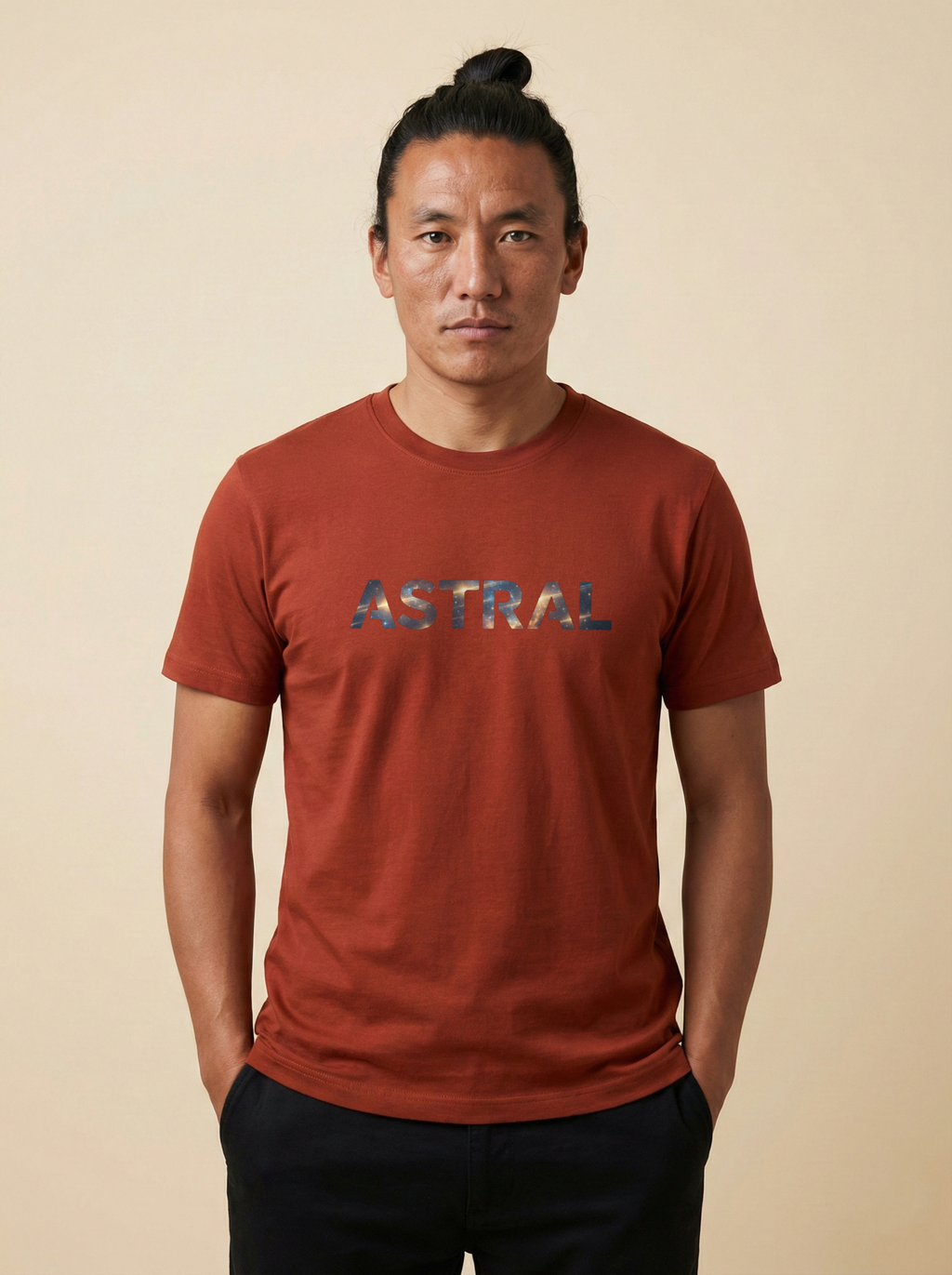 Astral Classic Crew Tee Brick Red