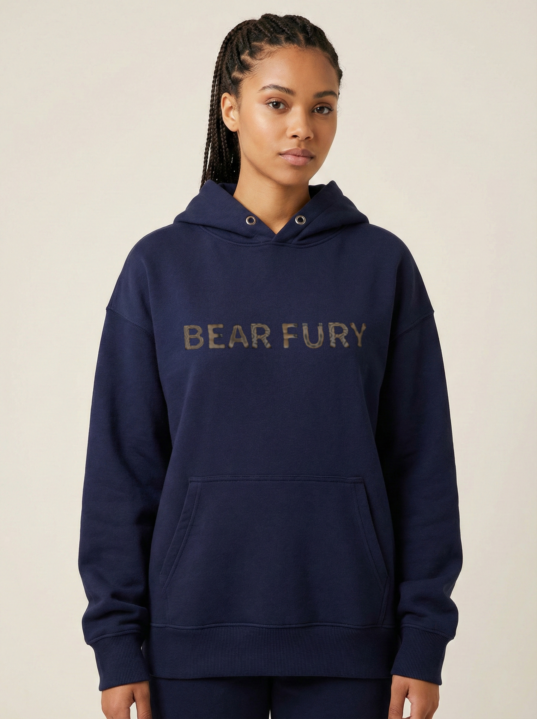 Bear Fury Oversized Hoodie