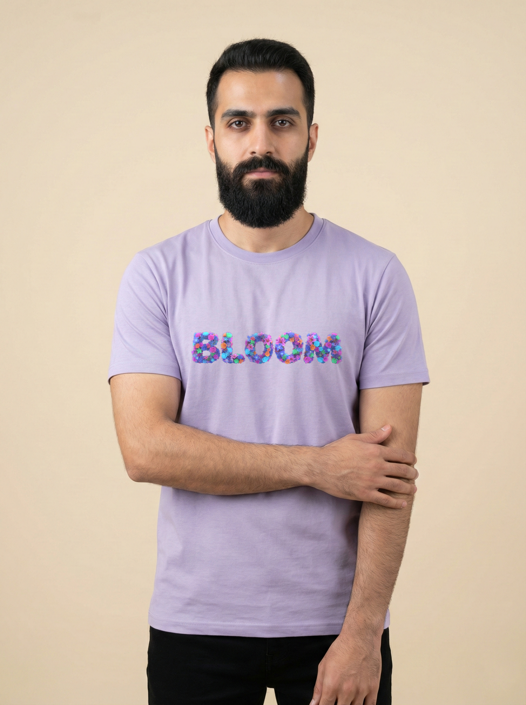 Bloom Classic Crew Tee Lavender