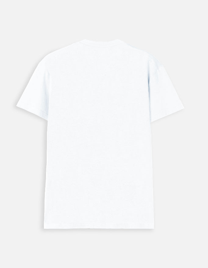 V Neck Tee White