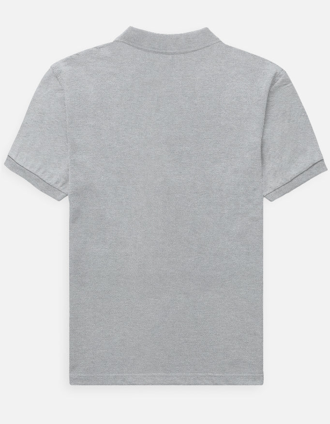 Polo T-Shirt Grey Melange