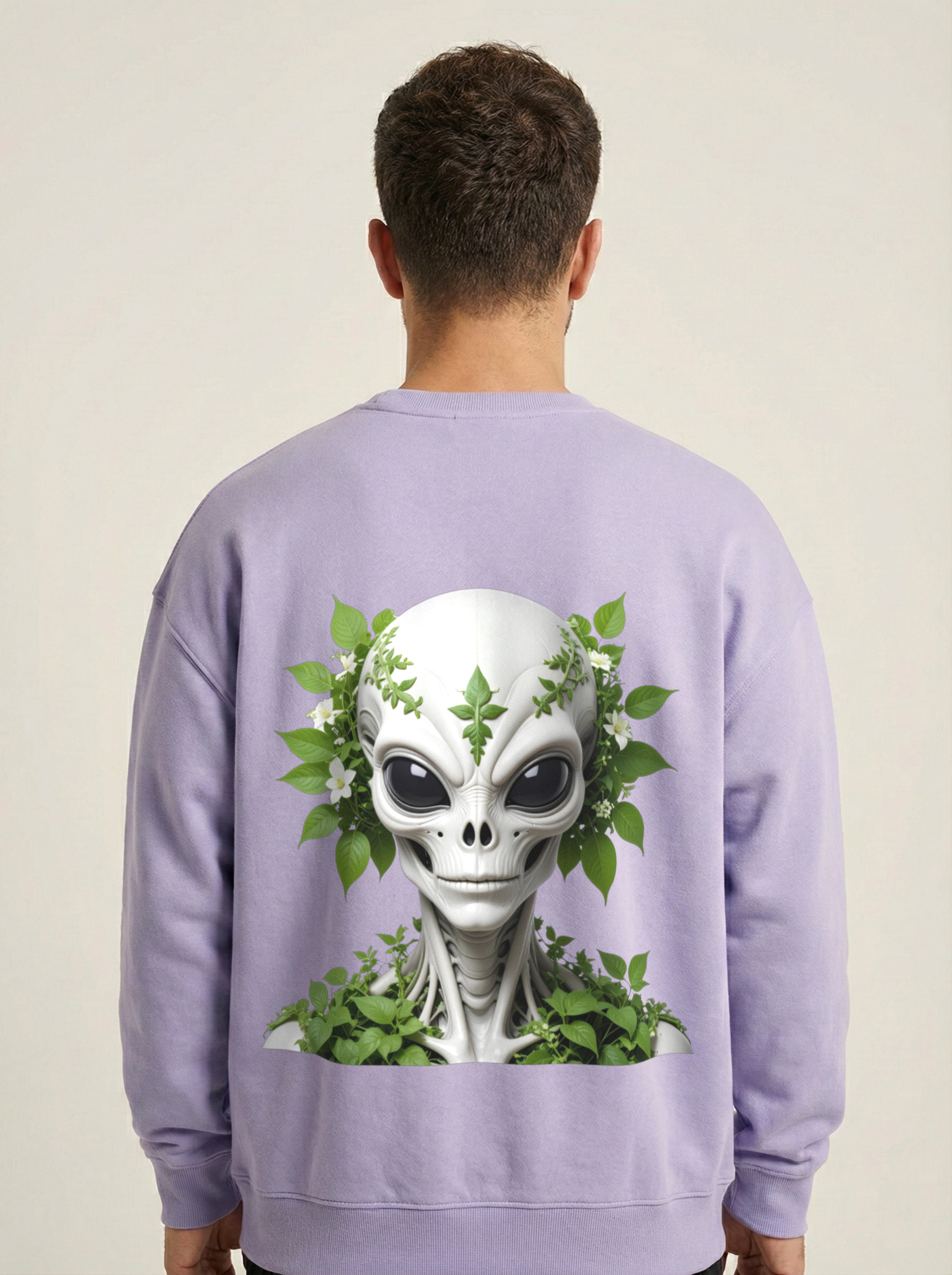 cosmic Vines Oversized Sweatshirt