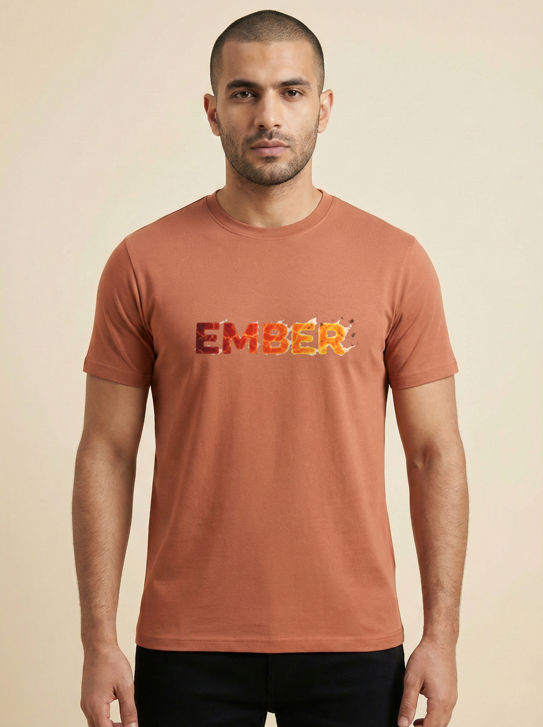 Ember Classic Crew Tee Copper