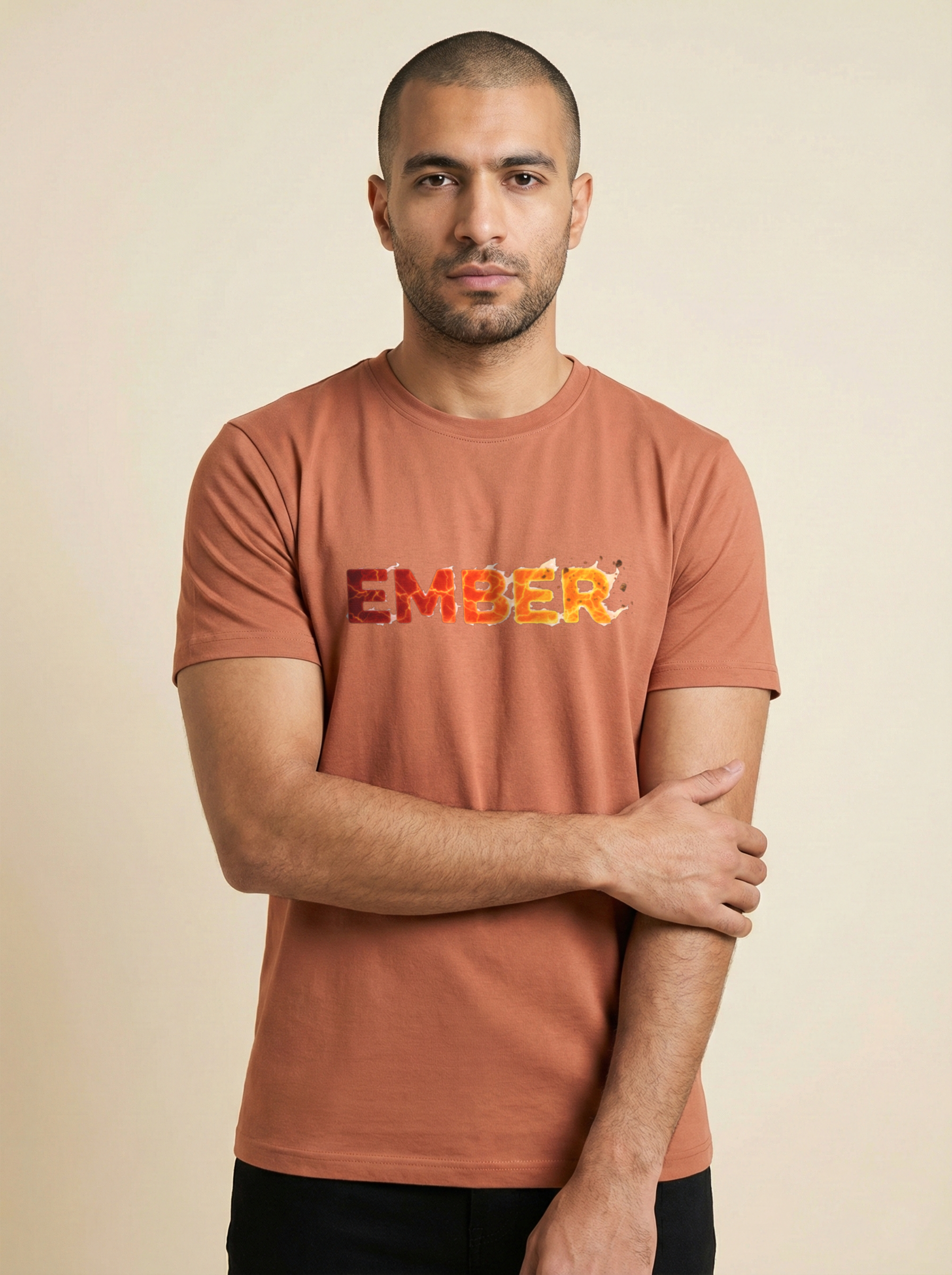 Ember Classic Crew Tee Copper