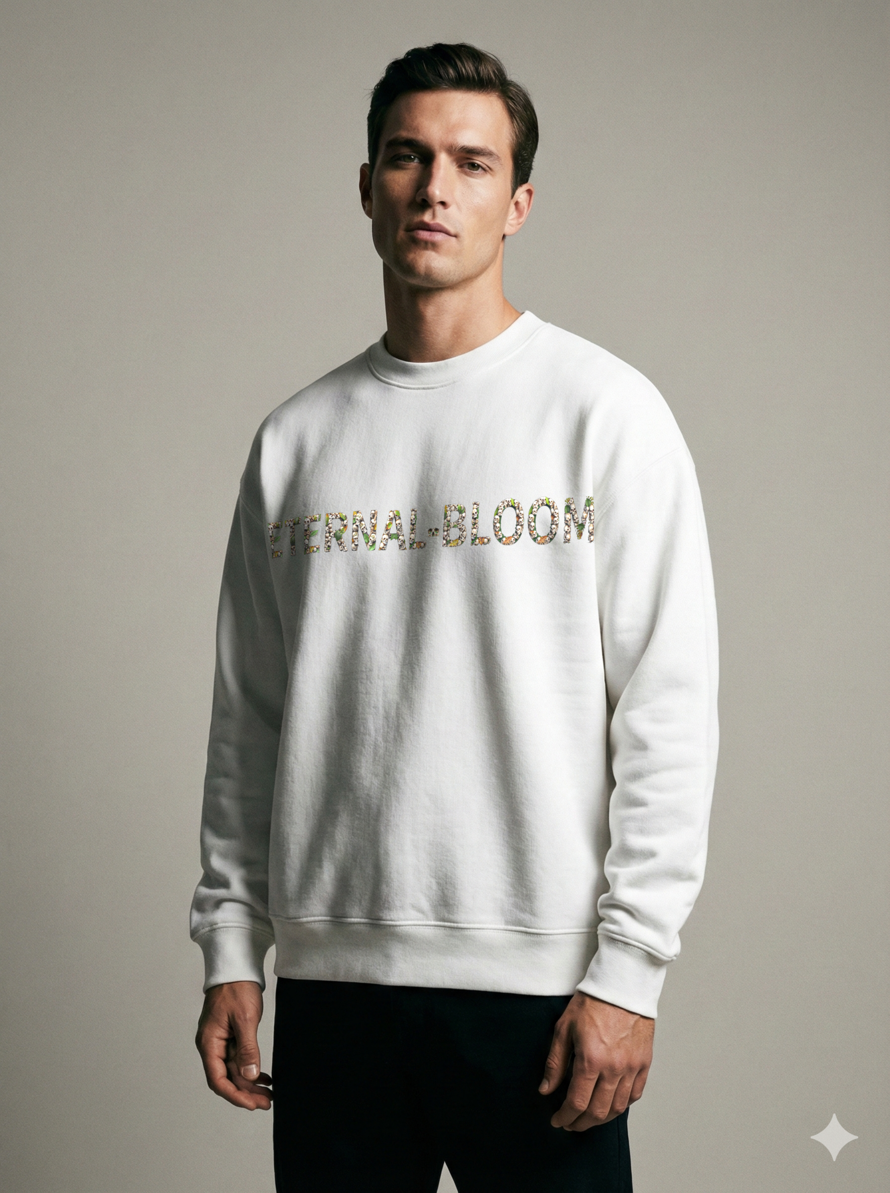 Eternal Bloom Oversized Sweatshirt