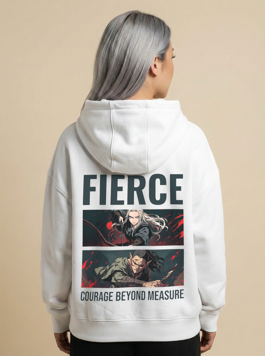 Fierce Oversized Hoodie