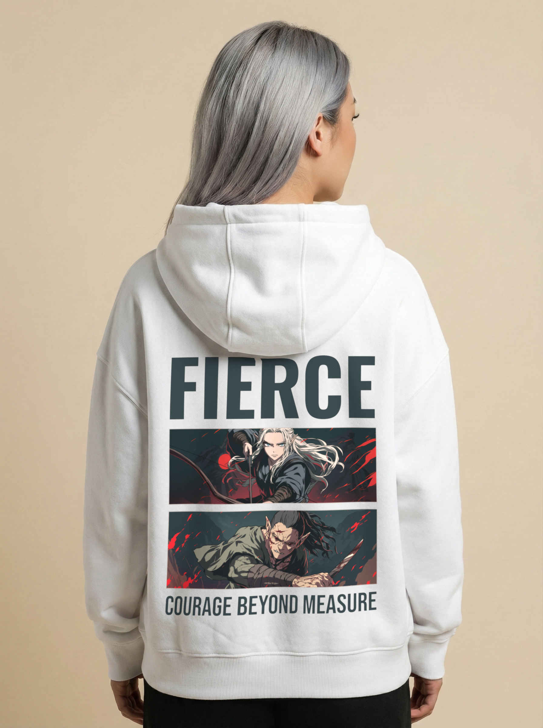 Fierce Oversized Hoodie