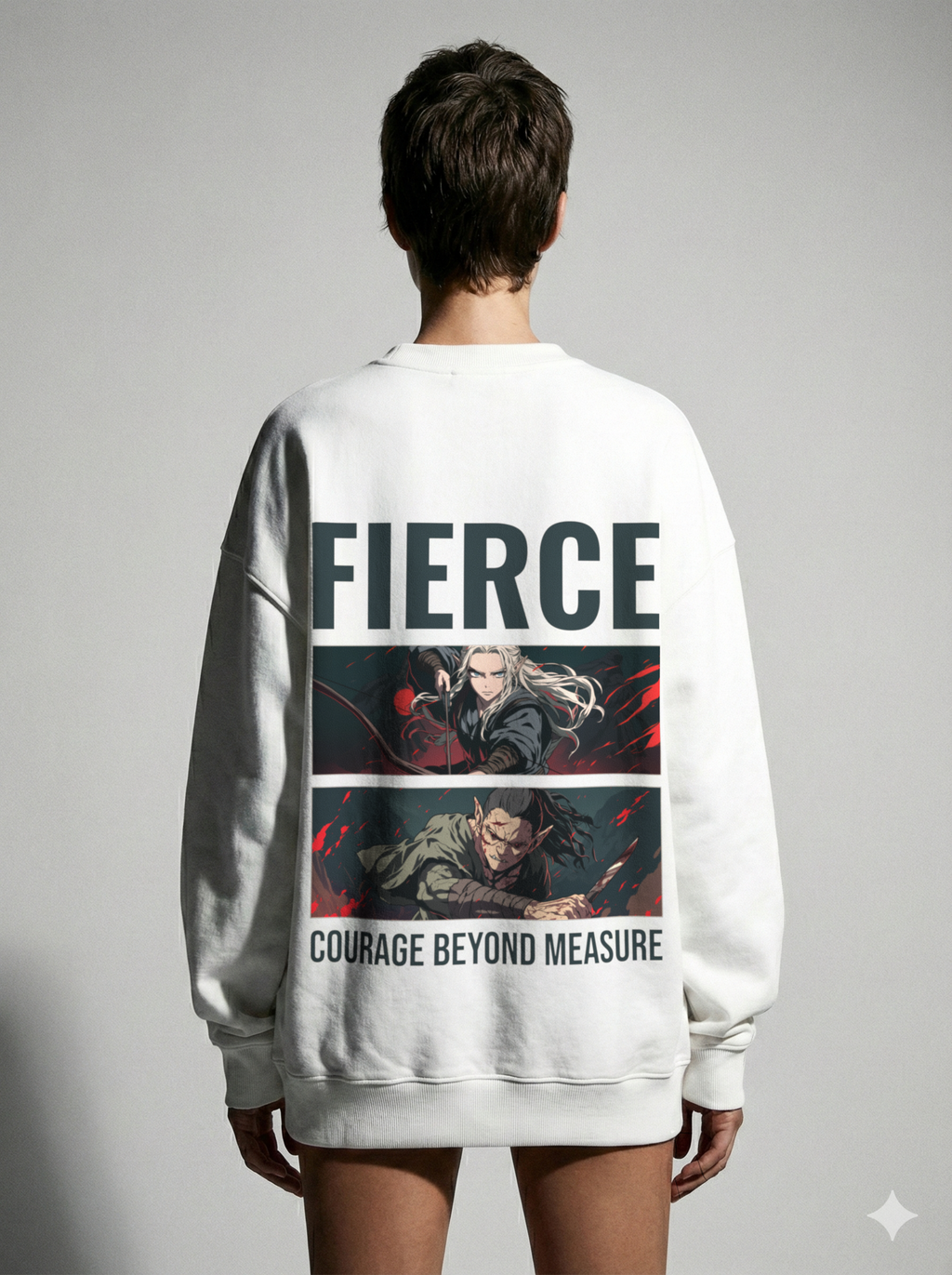 Fierce Oversized Sweatshirt