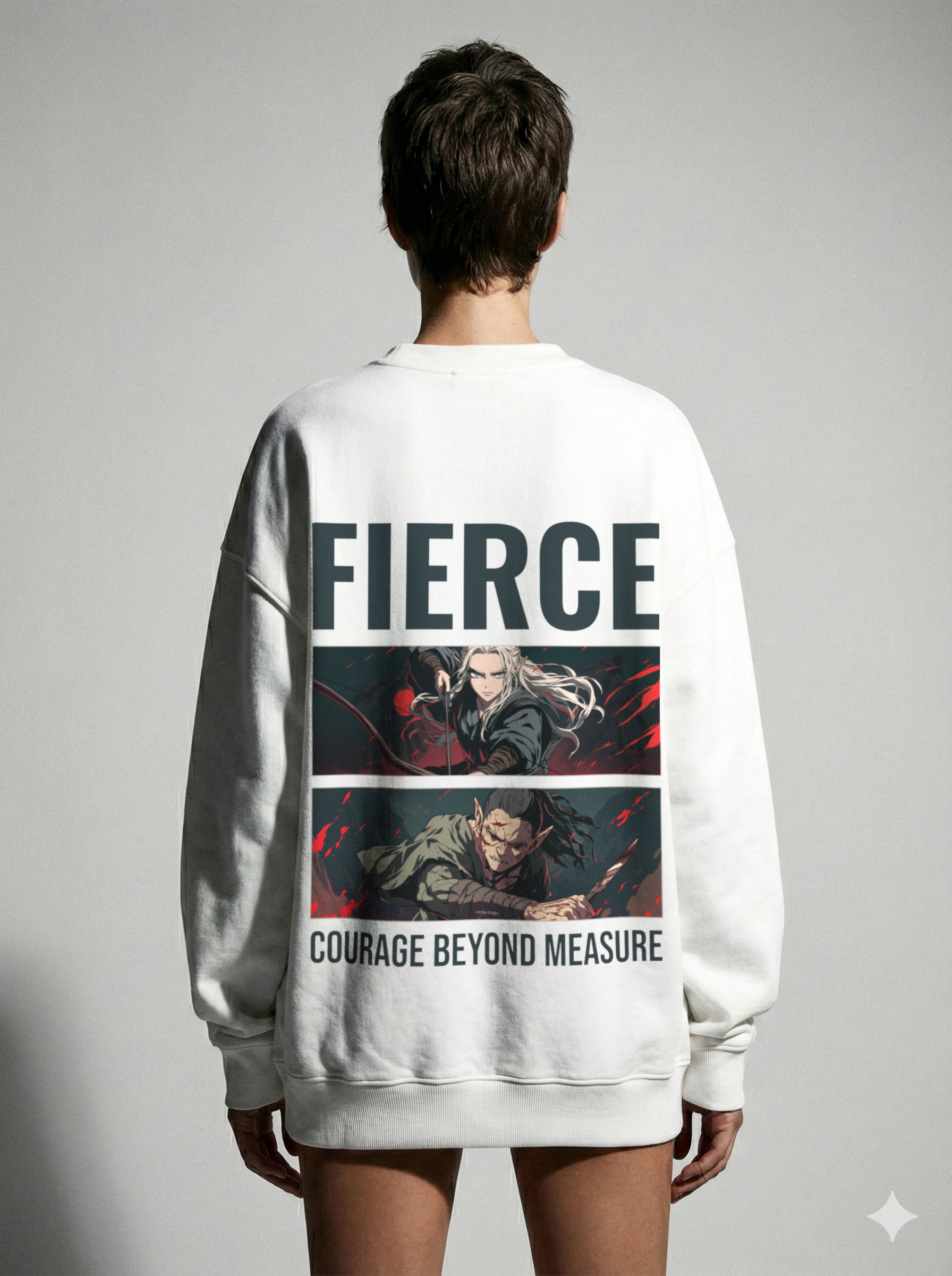 Fierce Oversized Sweatshirt