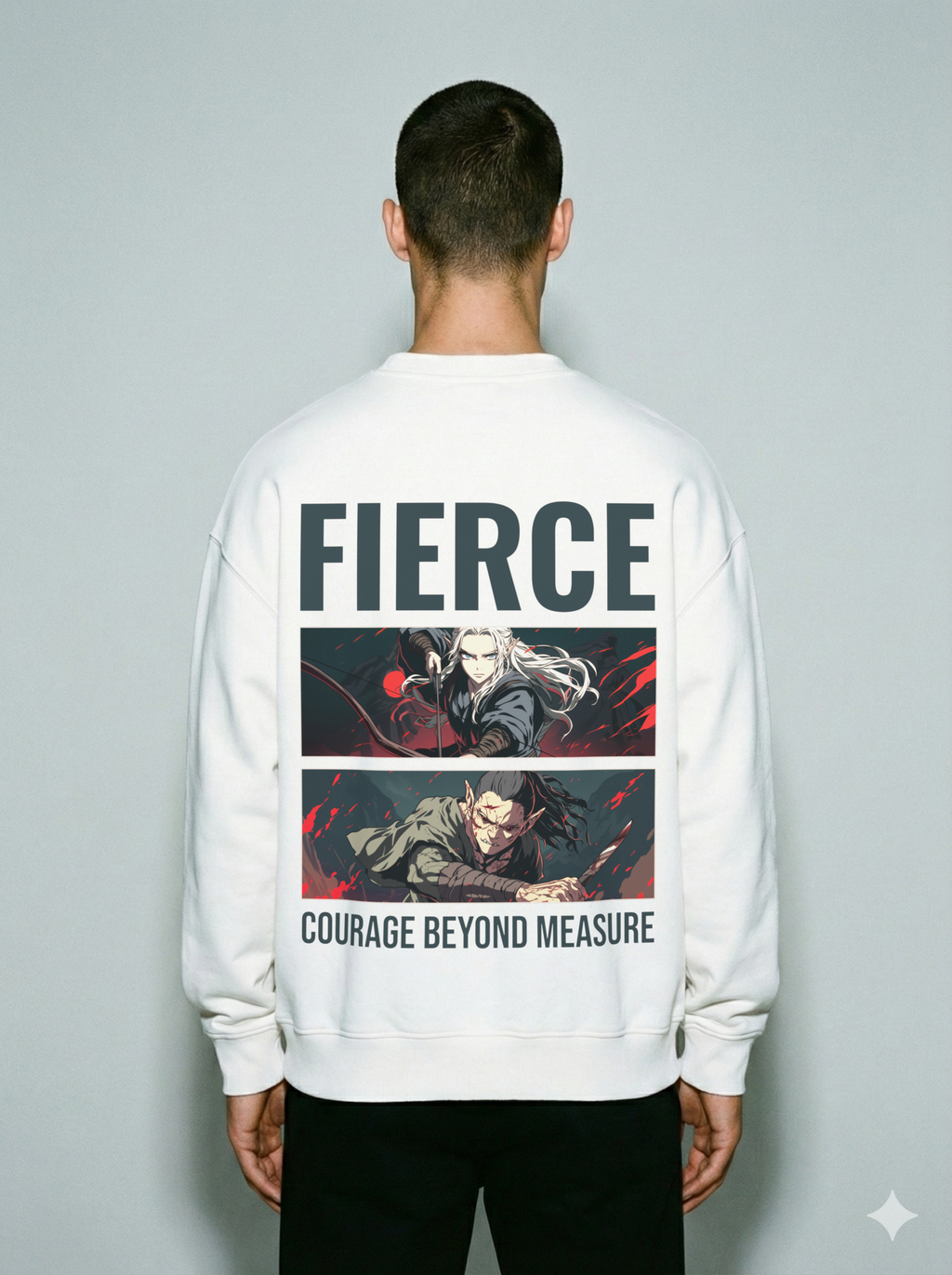 Fierce Oversized Sweatshirt