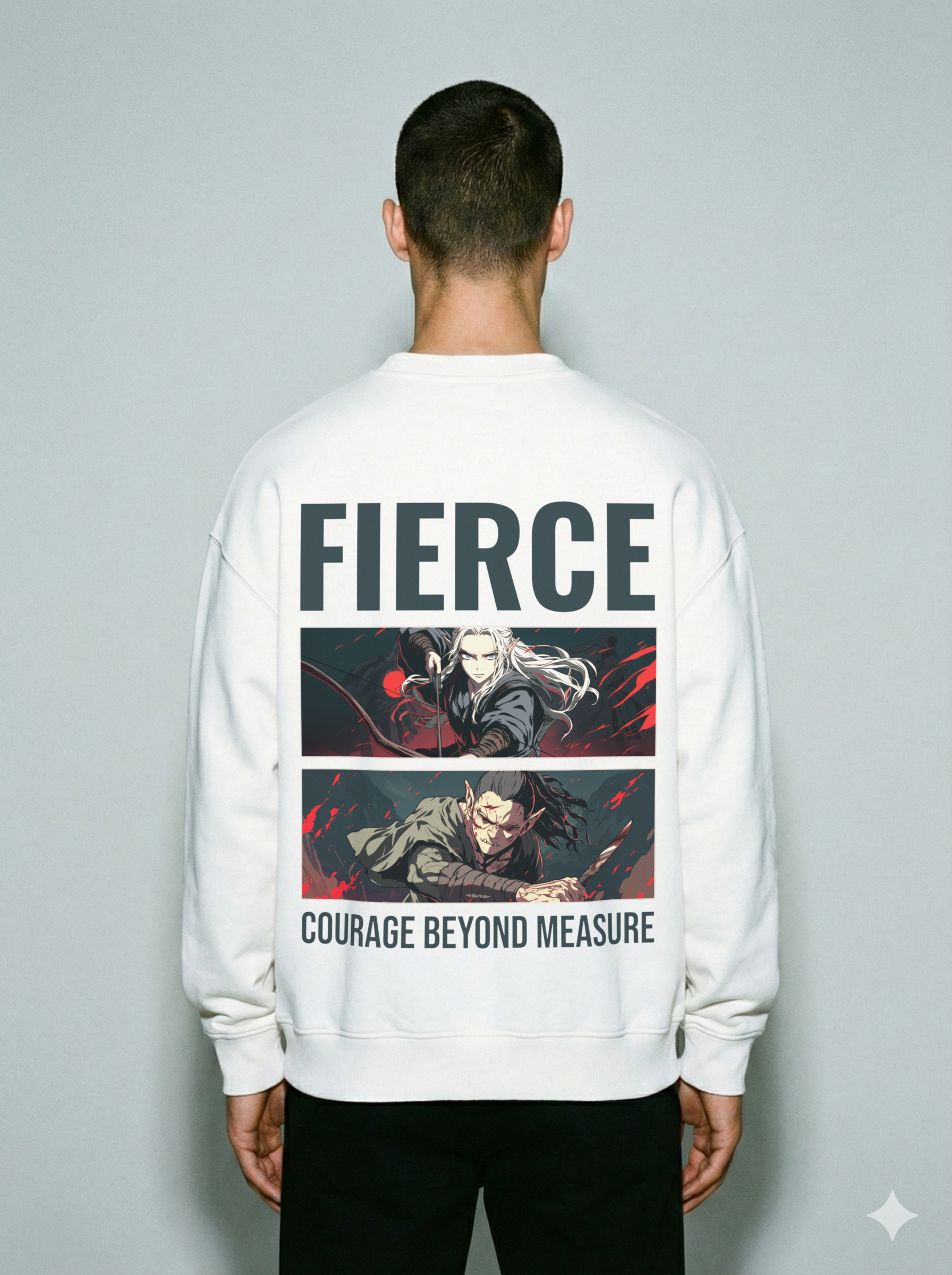 Fierce Oversized Sweatshirt