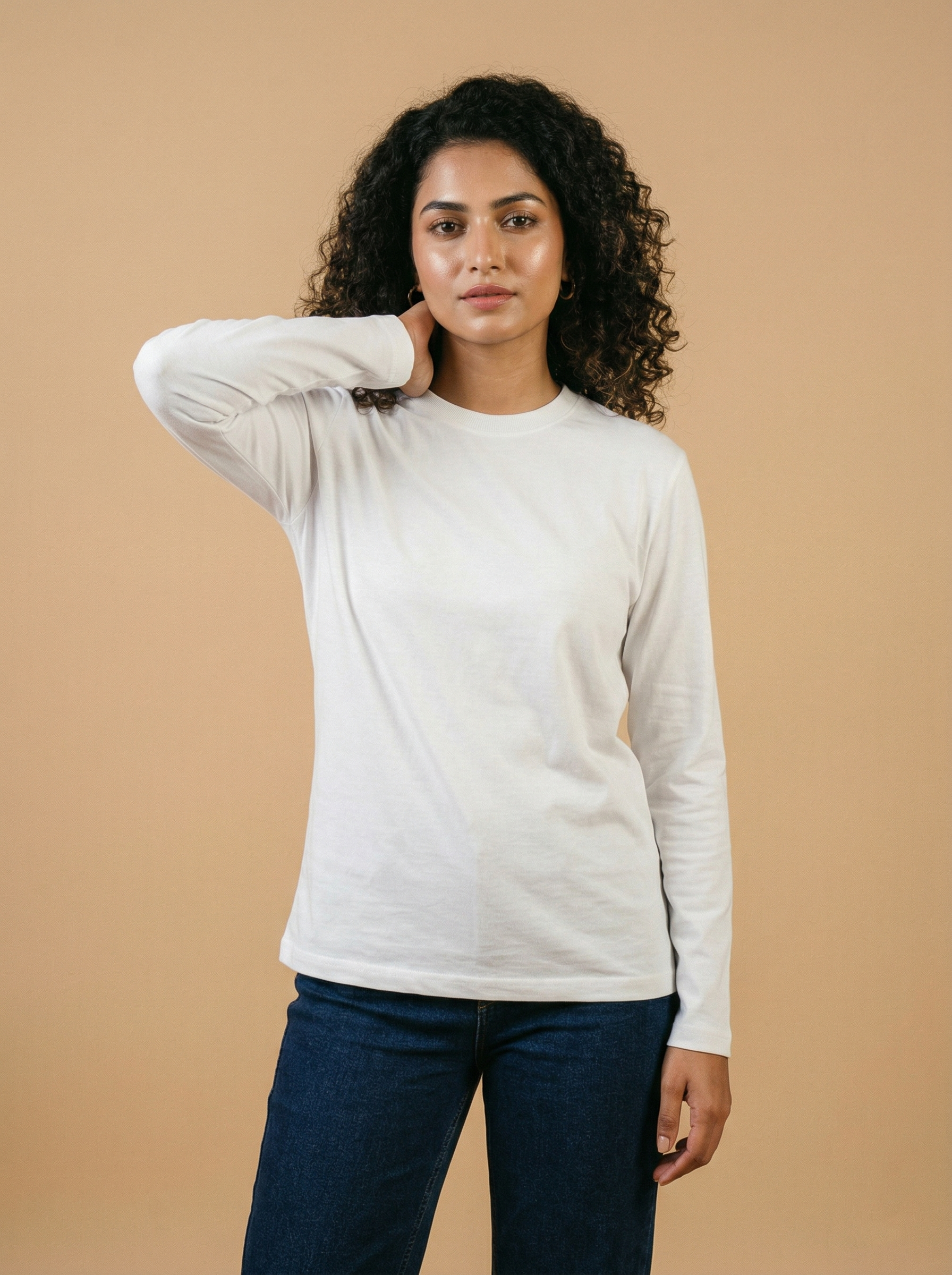 Full Sleeve Tee White