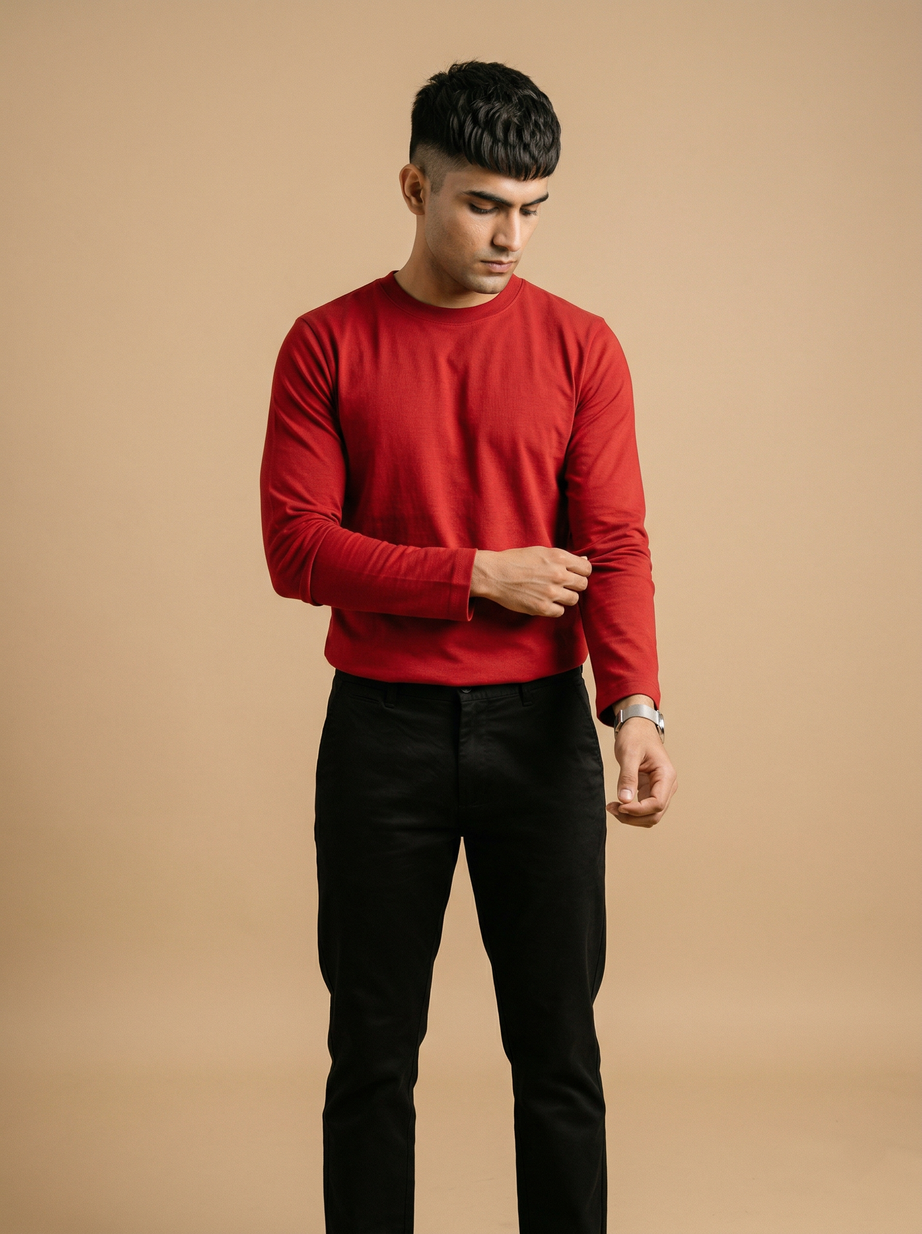 Full Sleeve Tee Red