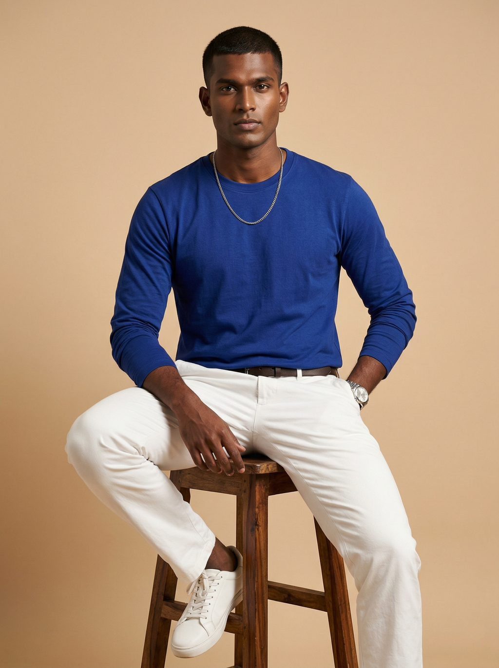 Full Sleeve Tee Royal Blue