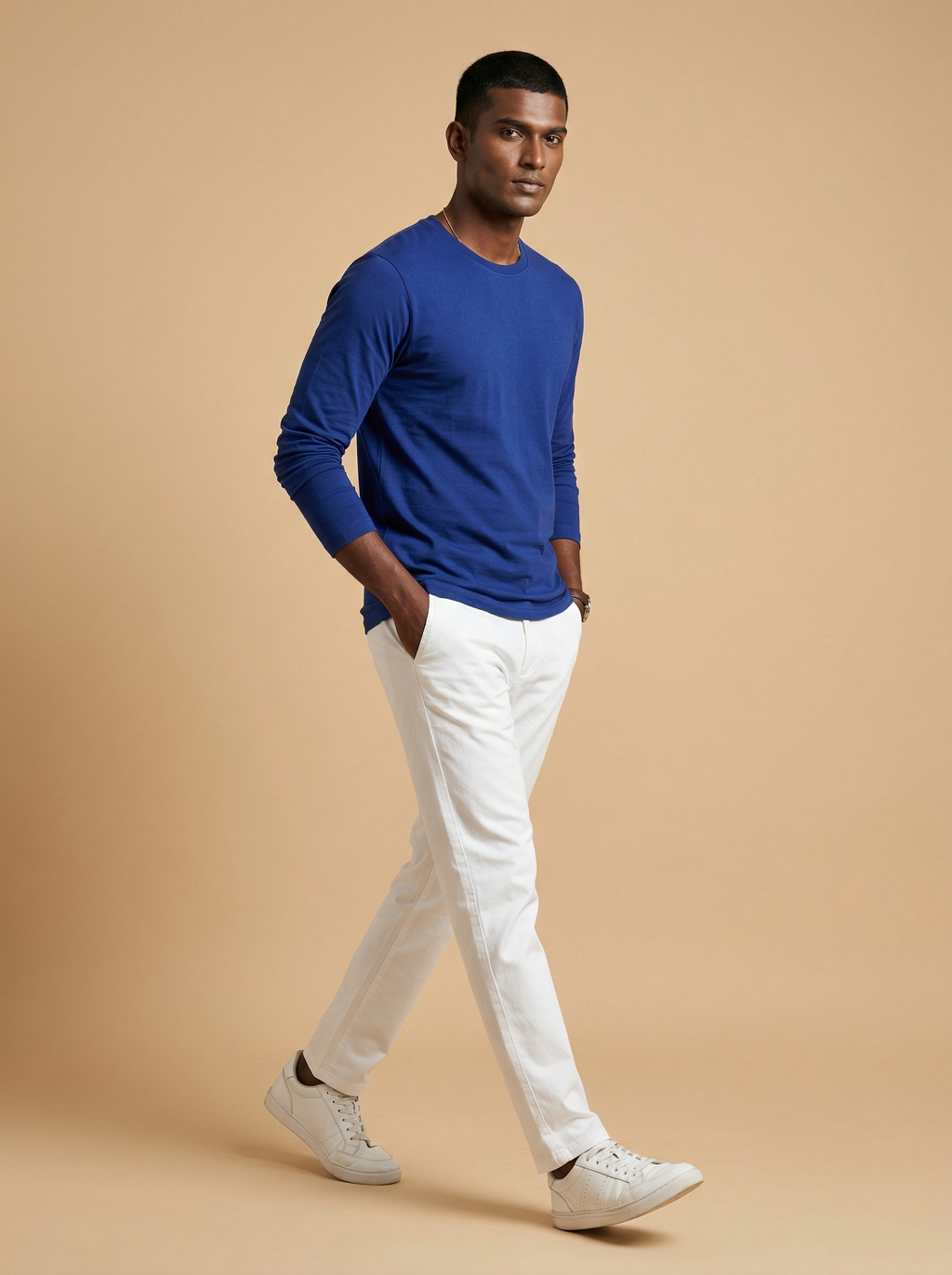 Full Sleeve Tee Royal Blue