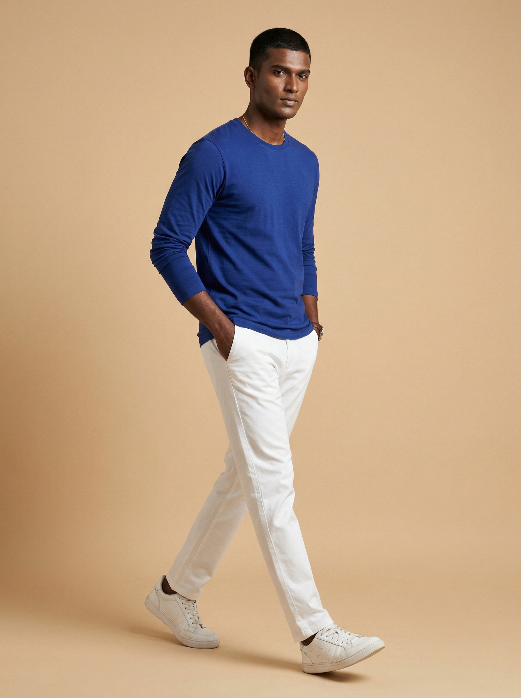 Full Sleeve Tee Royal Blue