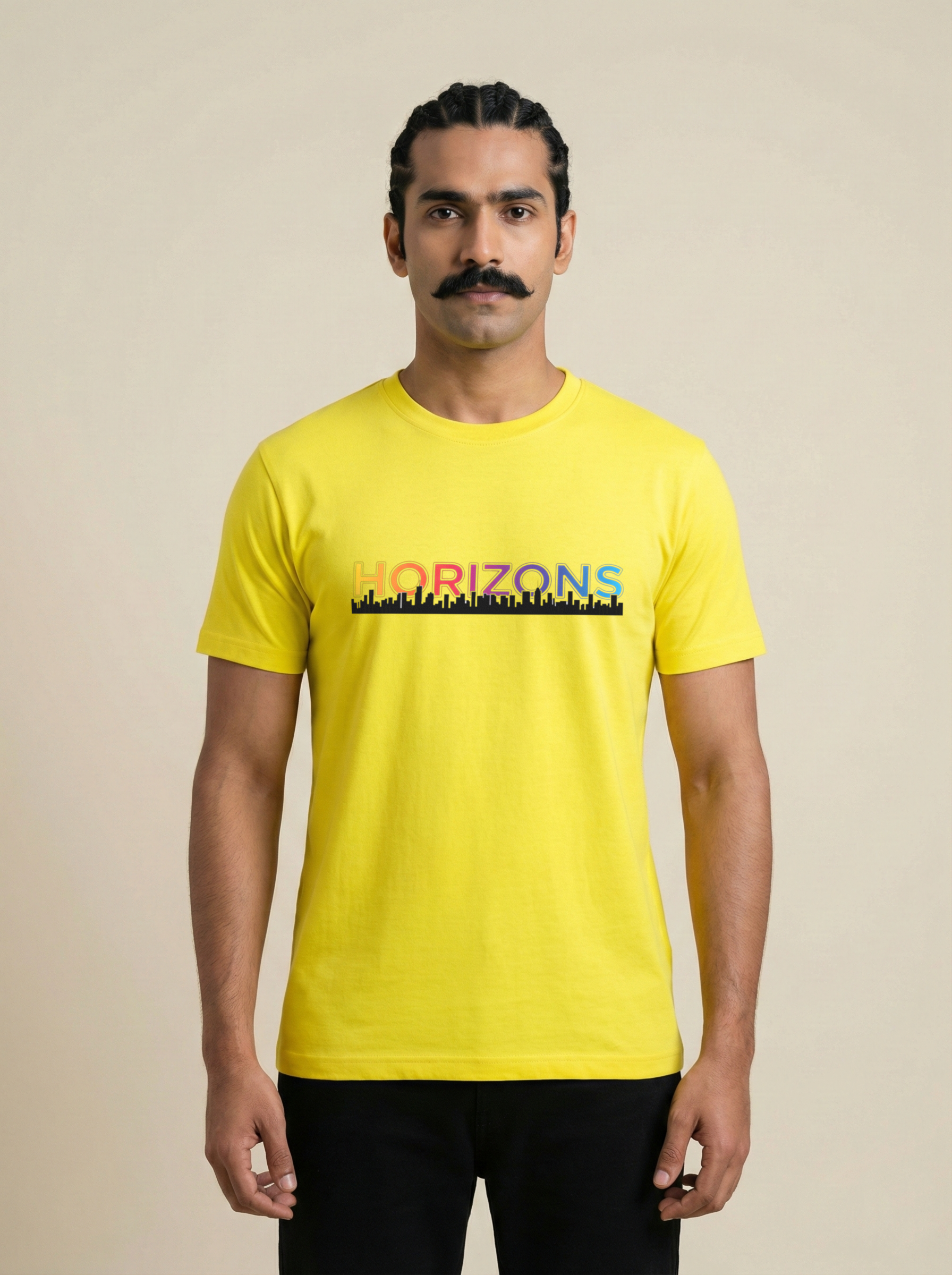 Horizons Classic Crew Tee New Yellow