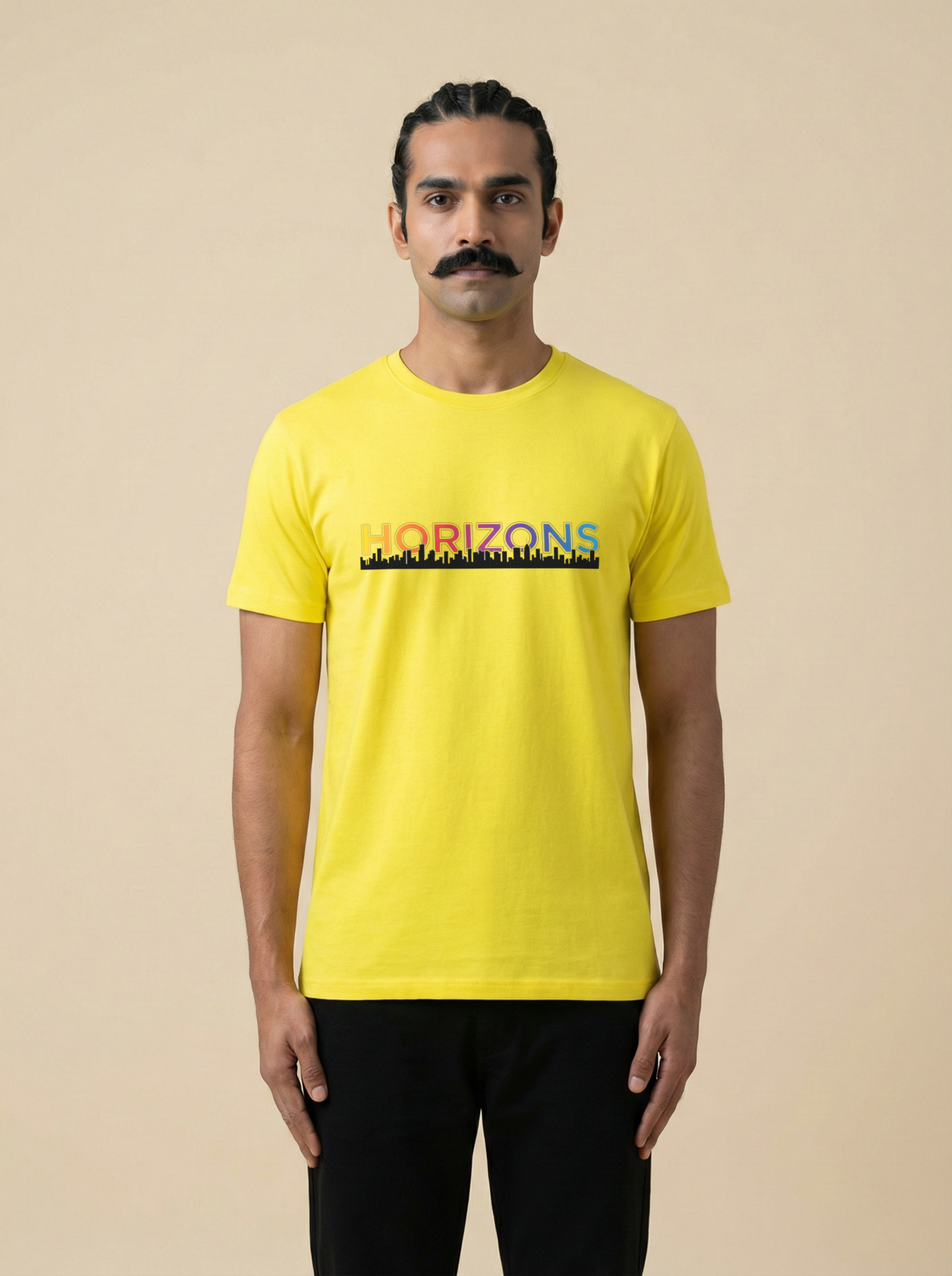 Horizons Classic Crew Tee New Yellow
