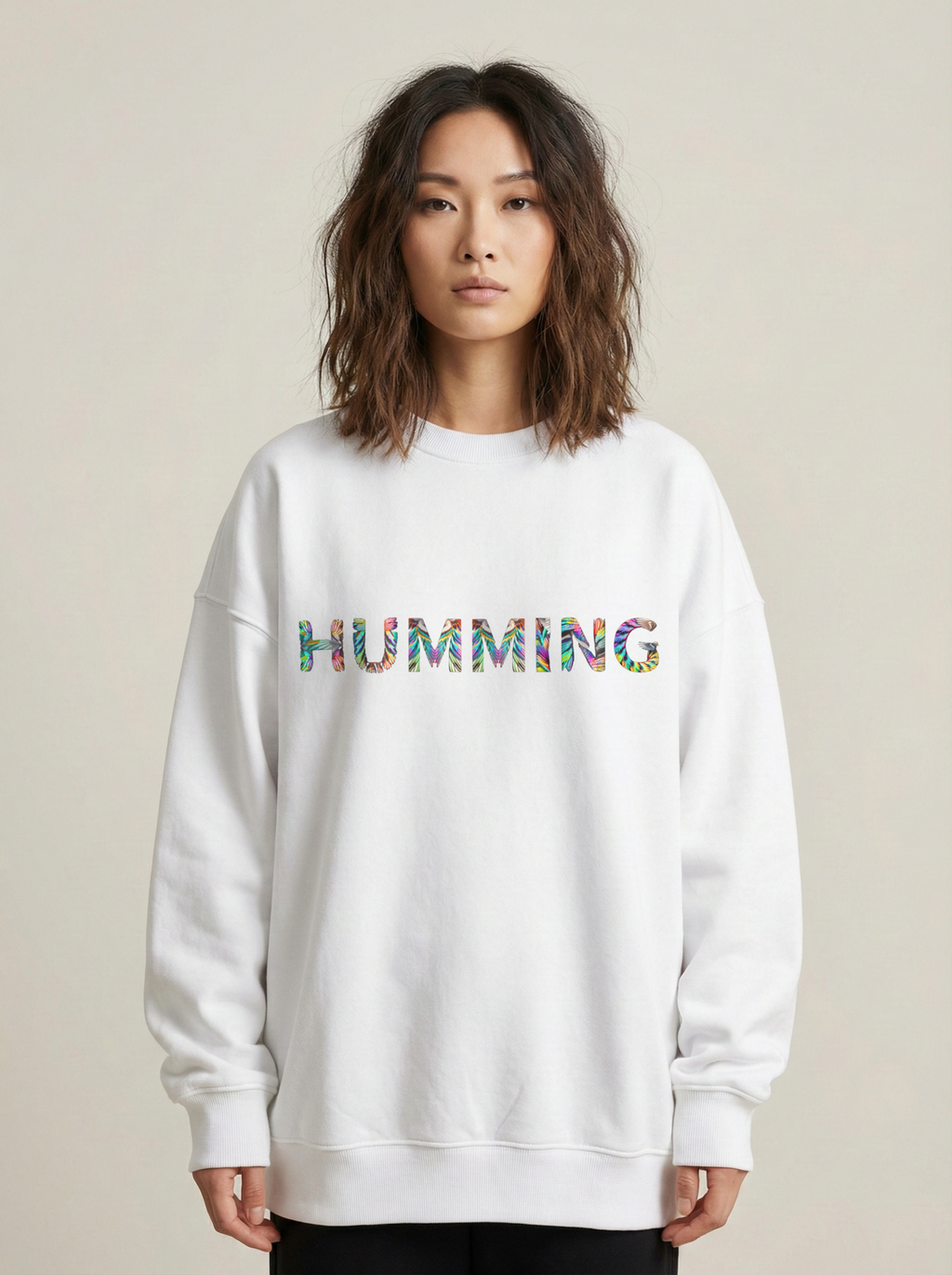 Humming Oversized Sweatshirt