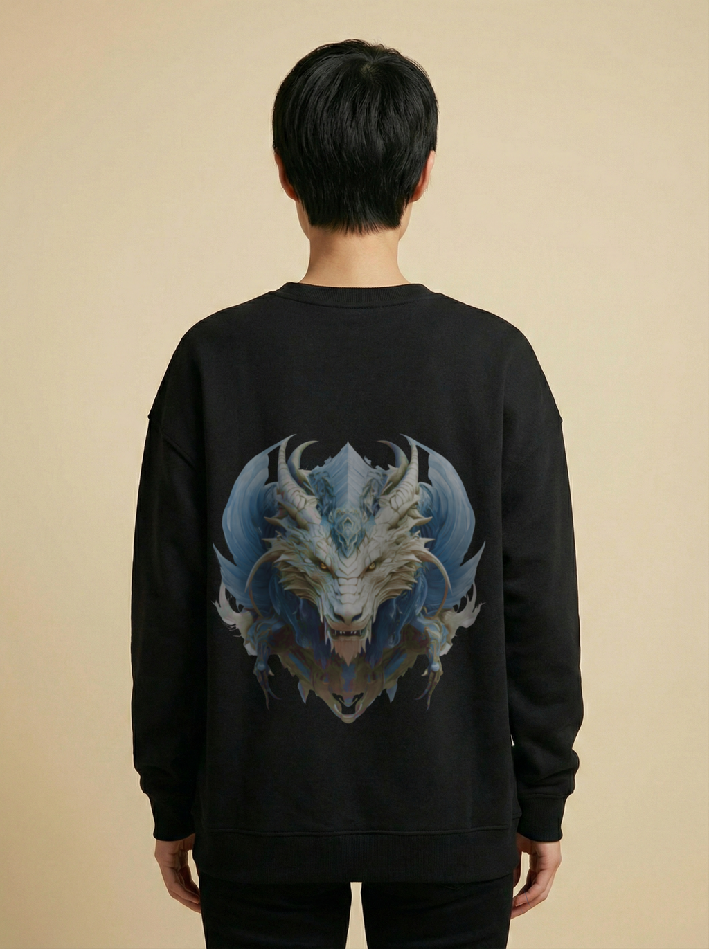 Hybrid Beast Oversized Sweatshirt