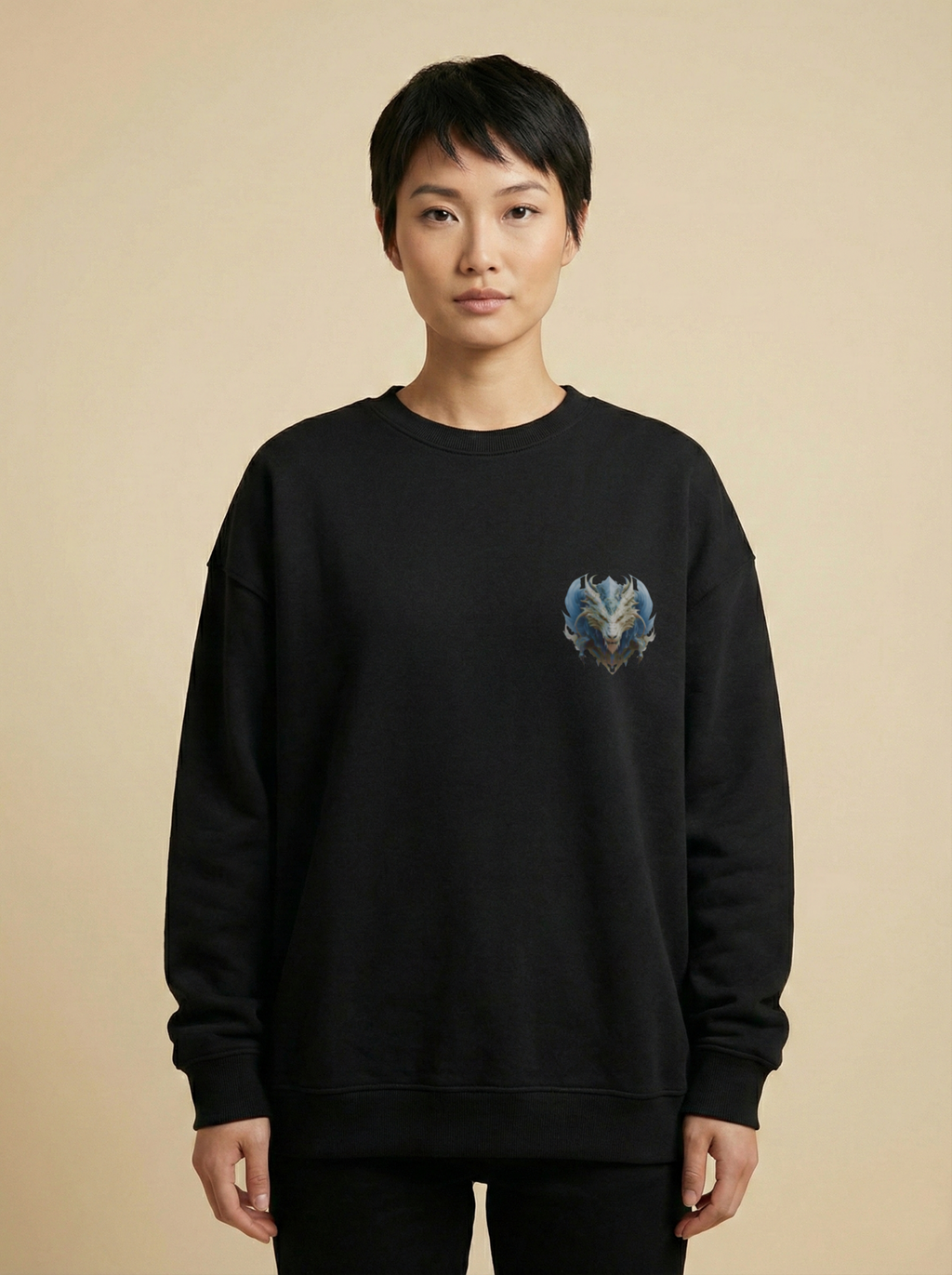 Hybrid Beast Oversized Sweatshirt