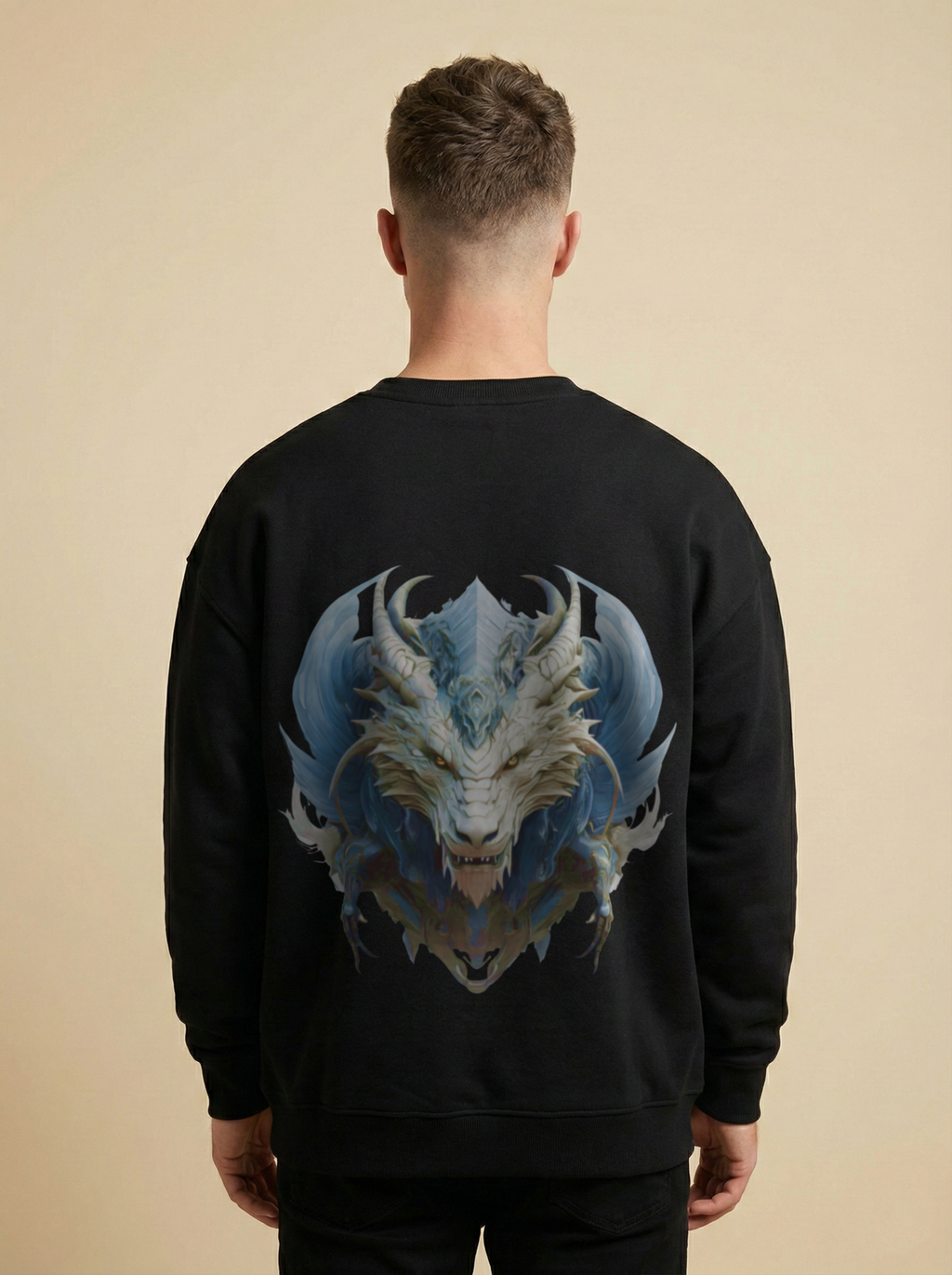 Hybrid Beast Oversized Sweatshirt