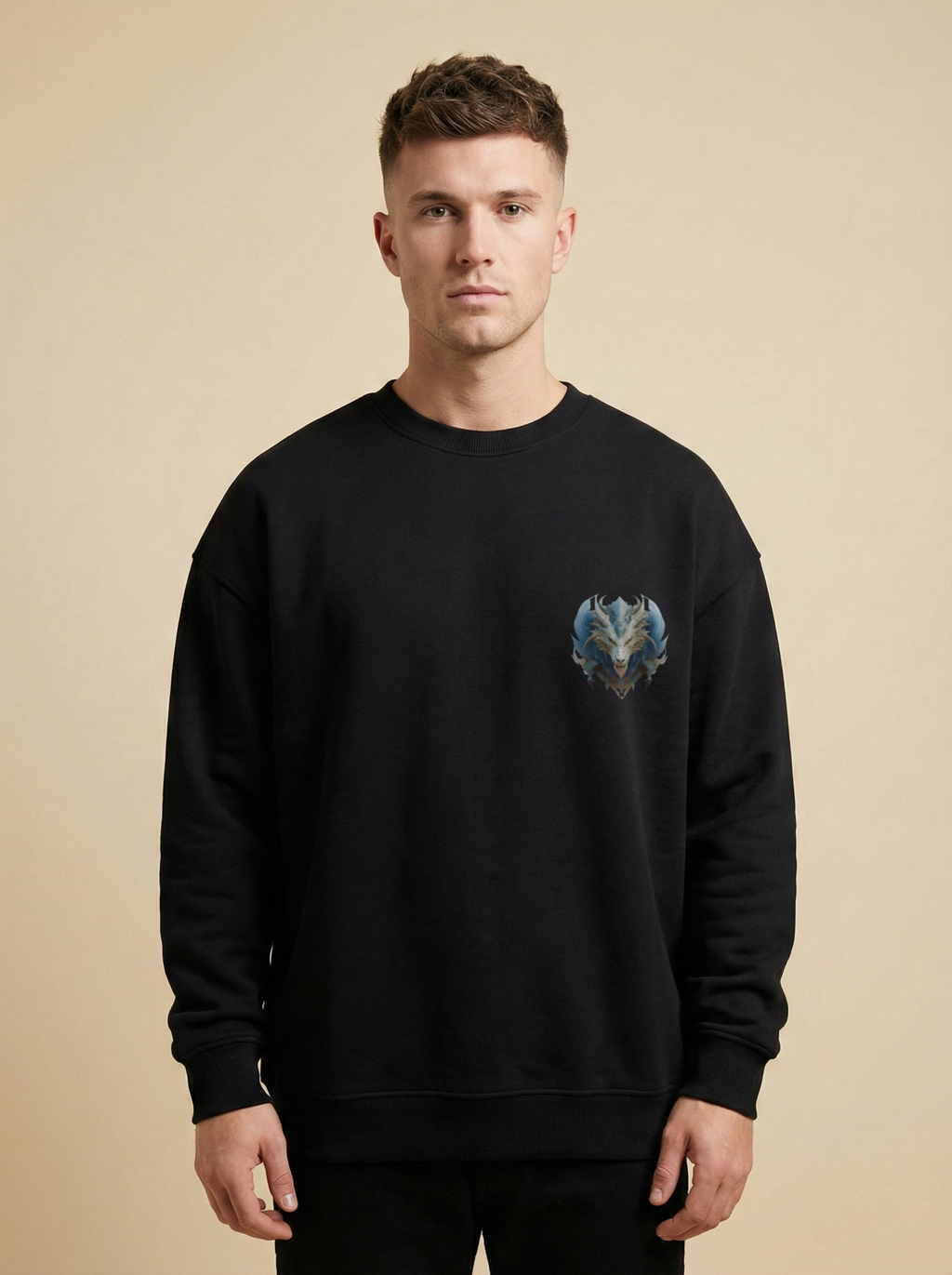Hybrid Beast Oversized Sweatshirt