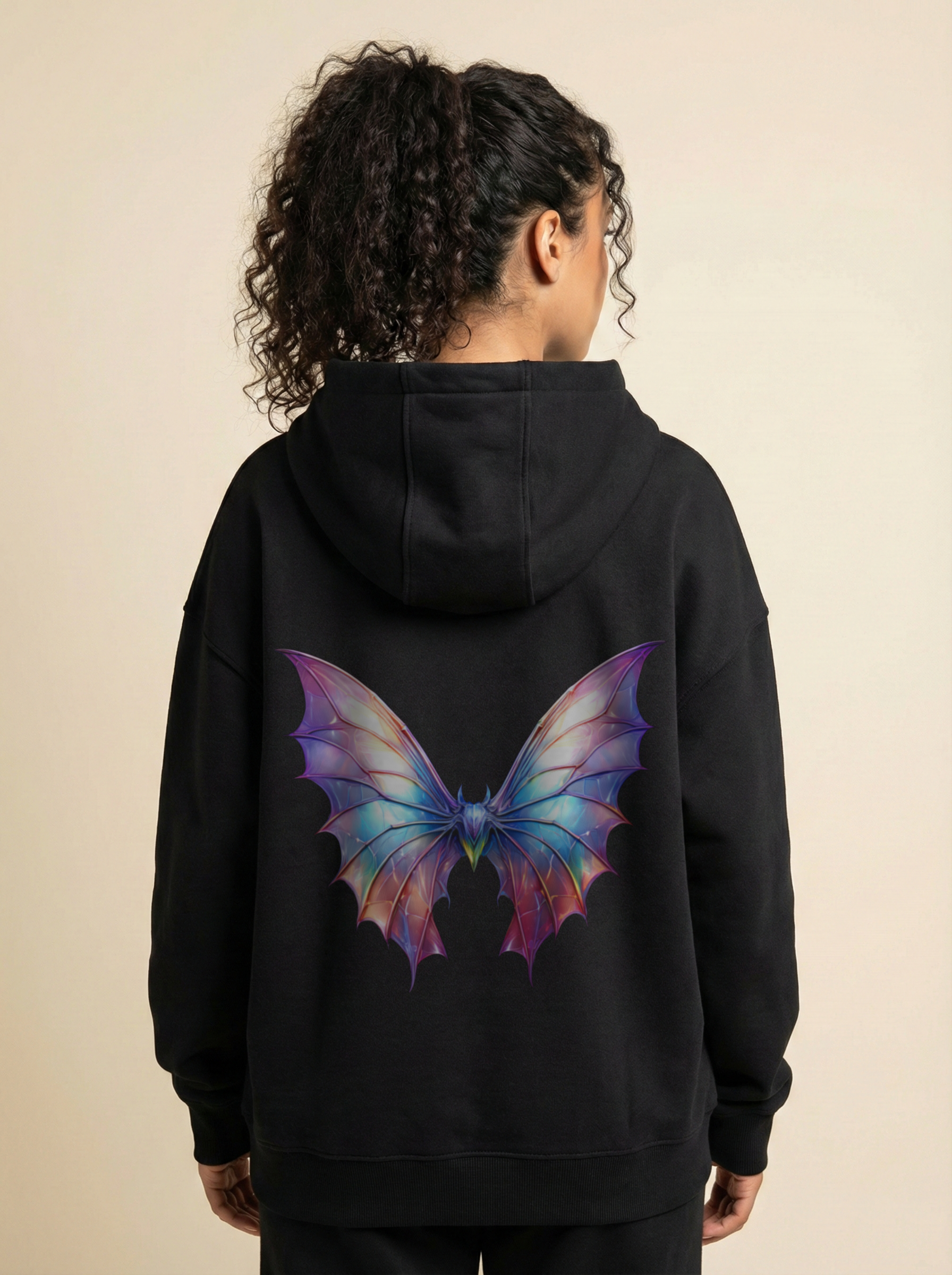 Lumen Bat Oversized Hoodie