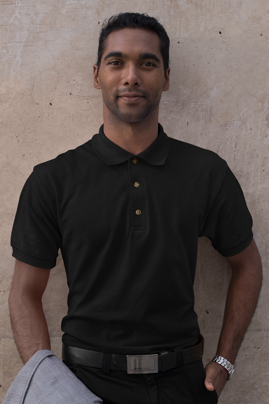 Mens Polo Black