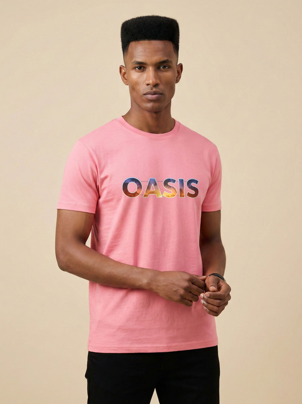 Oasis Classic Crew Tee Flamingo