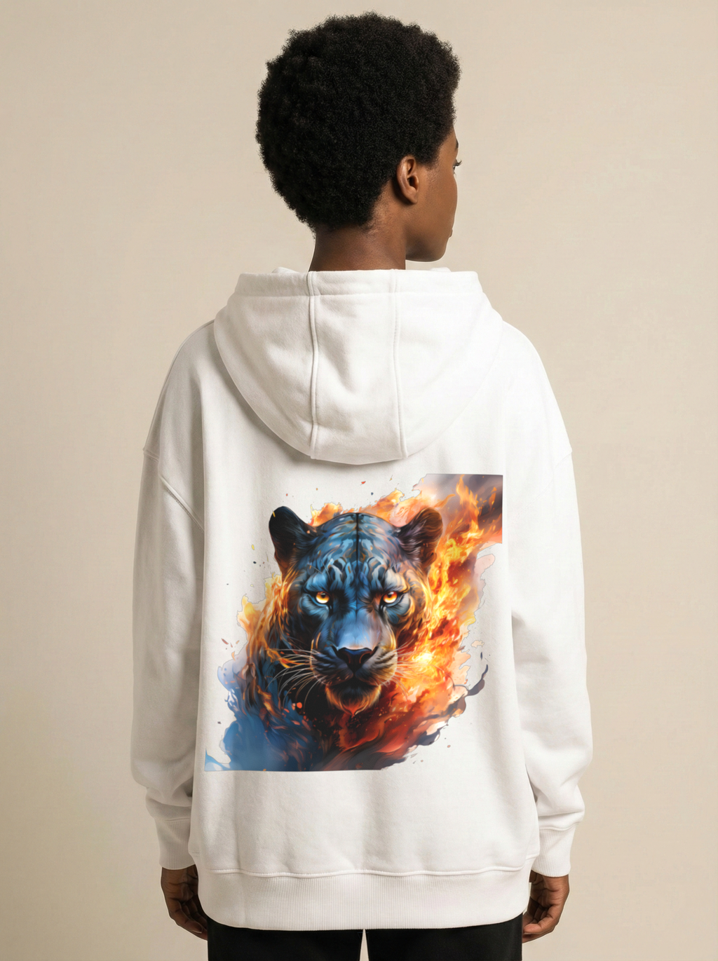 Panther Fury Oversized Hoodie