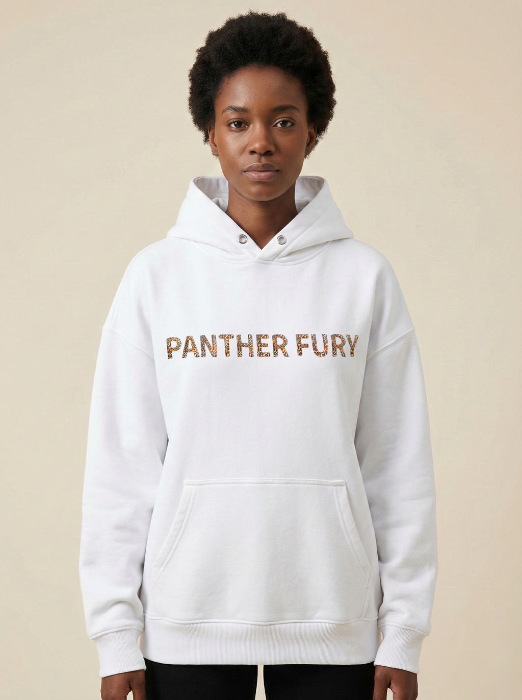 Panther Fury Oversized Hoodie