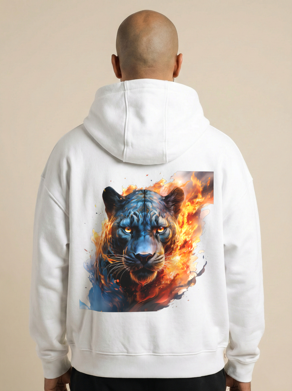 Panther Fury Oversized Hoodie