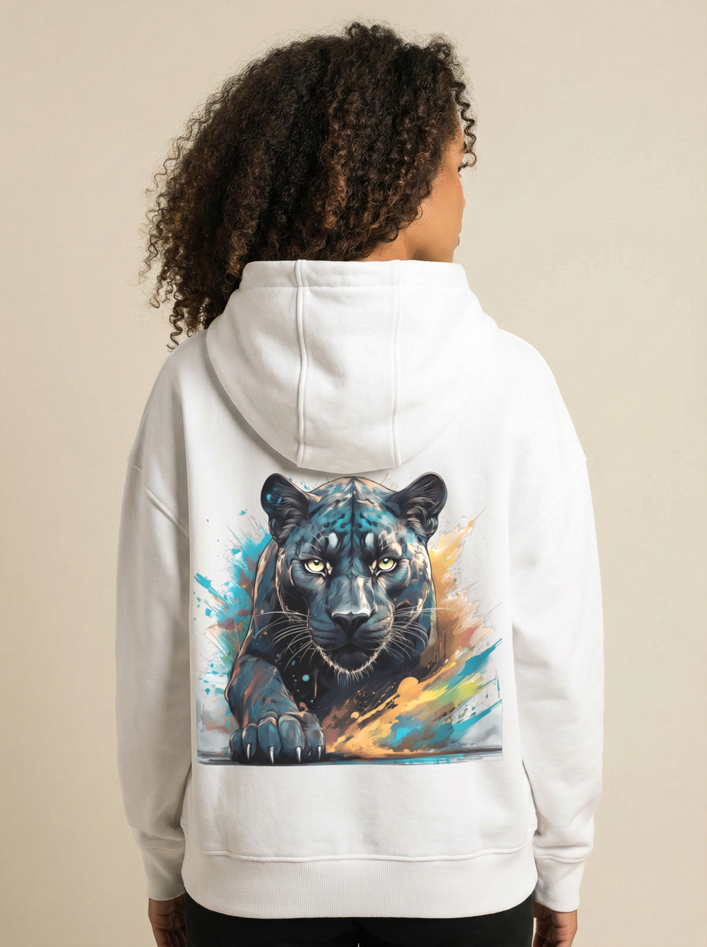 Panther Oversized Hoodie