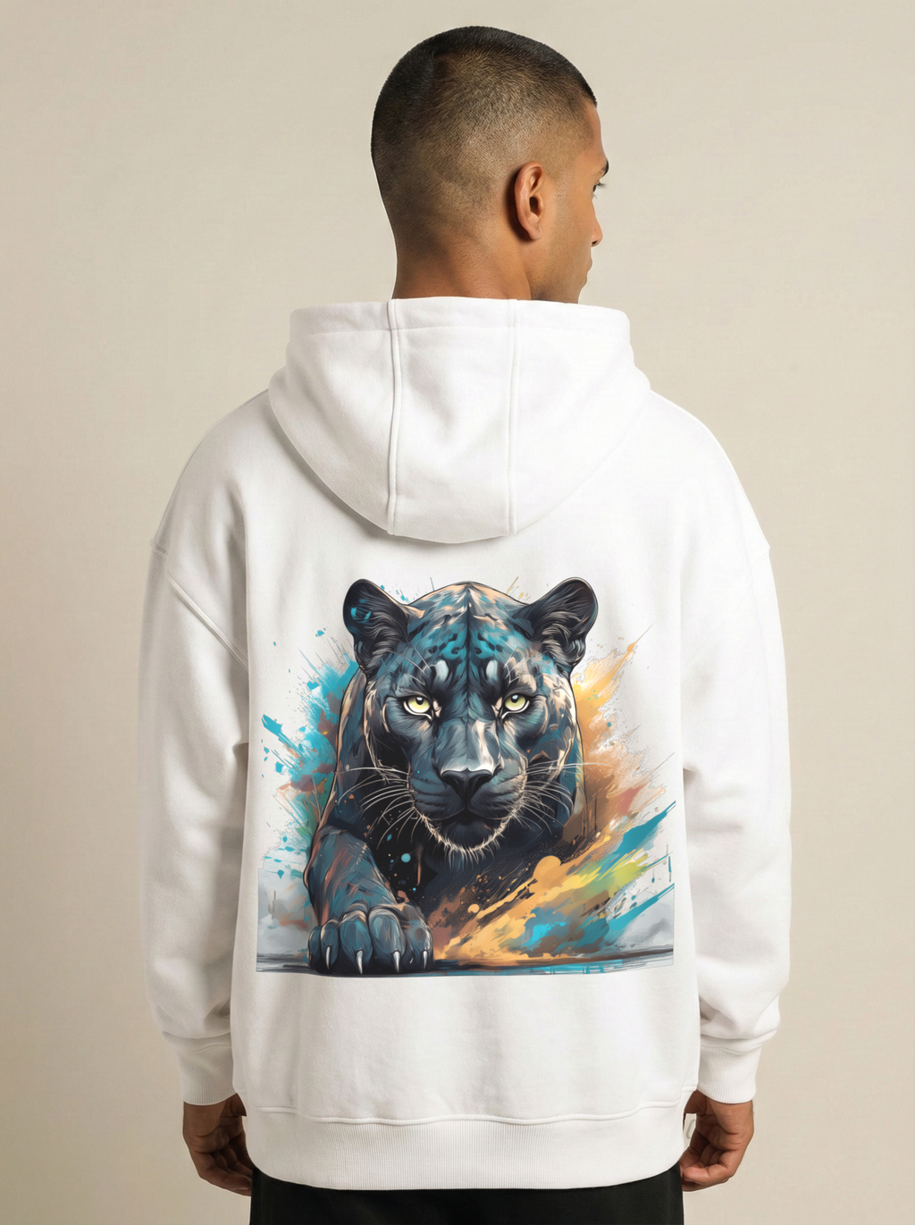 Panther Oversized Hoodie