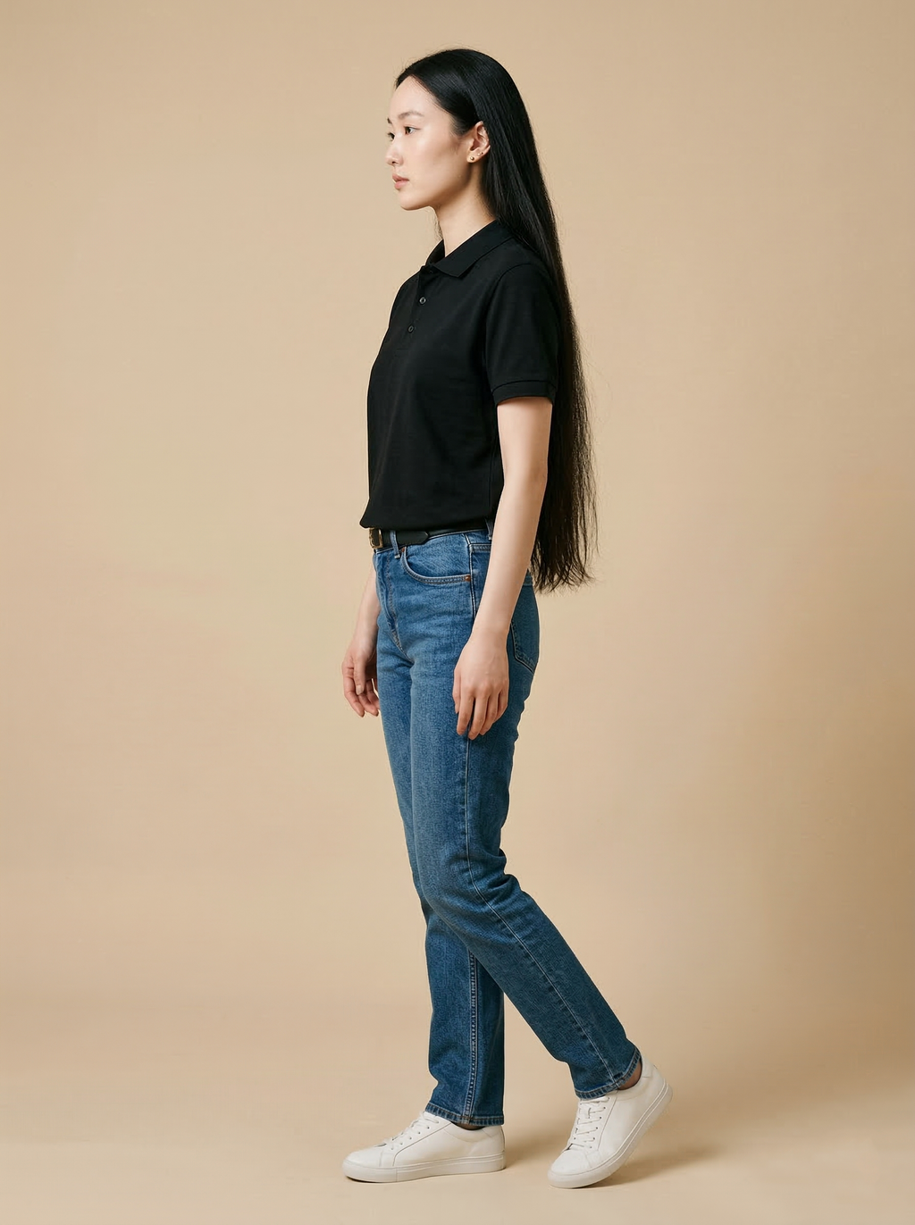 Polo T-Shirt Black