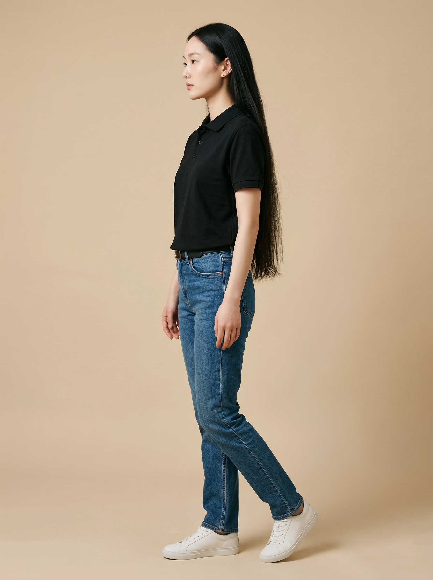 Polo T-Shirt Black