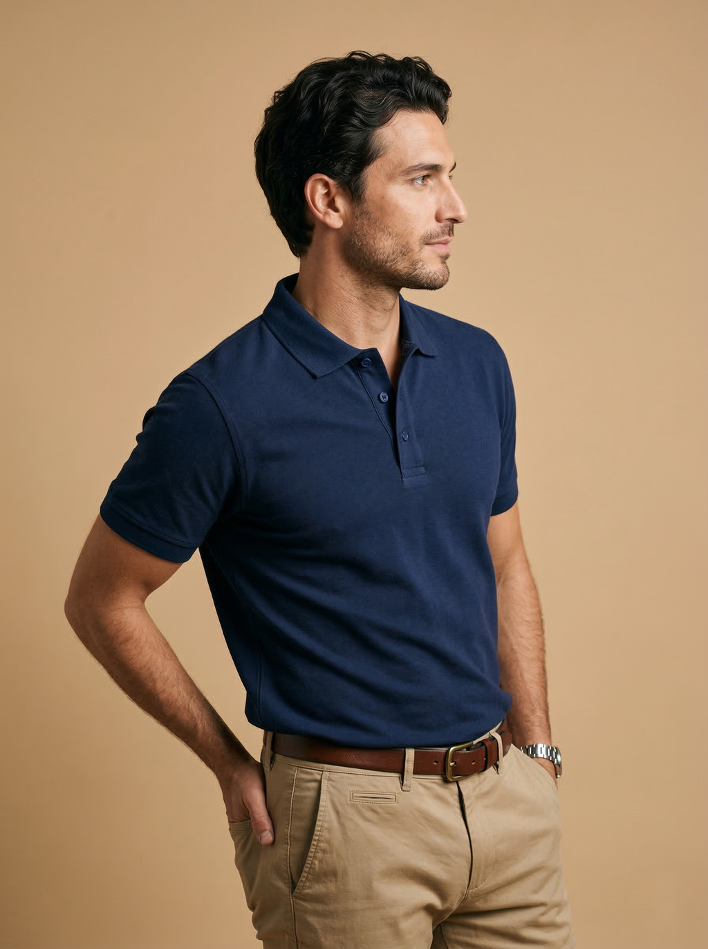 Polo T-Shirt Navy Blue
