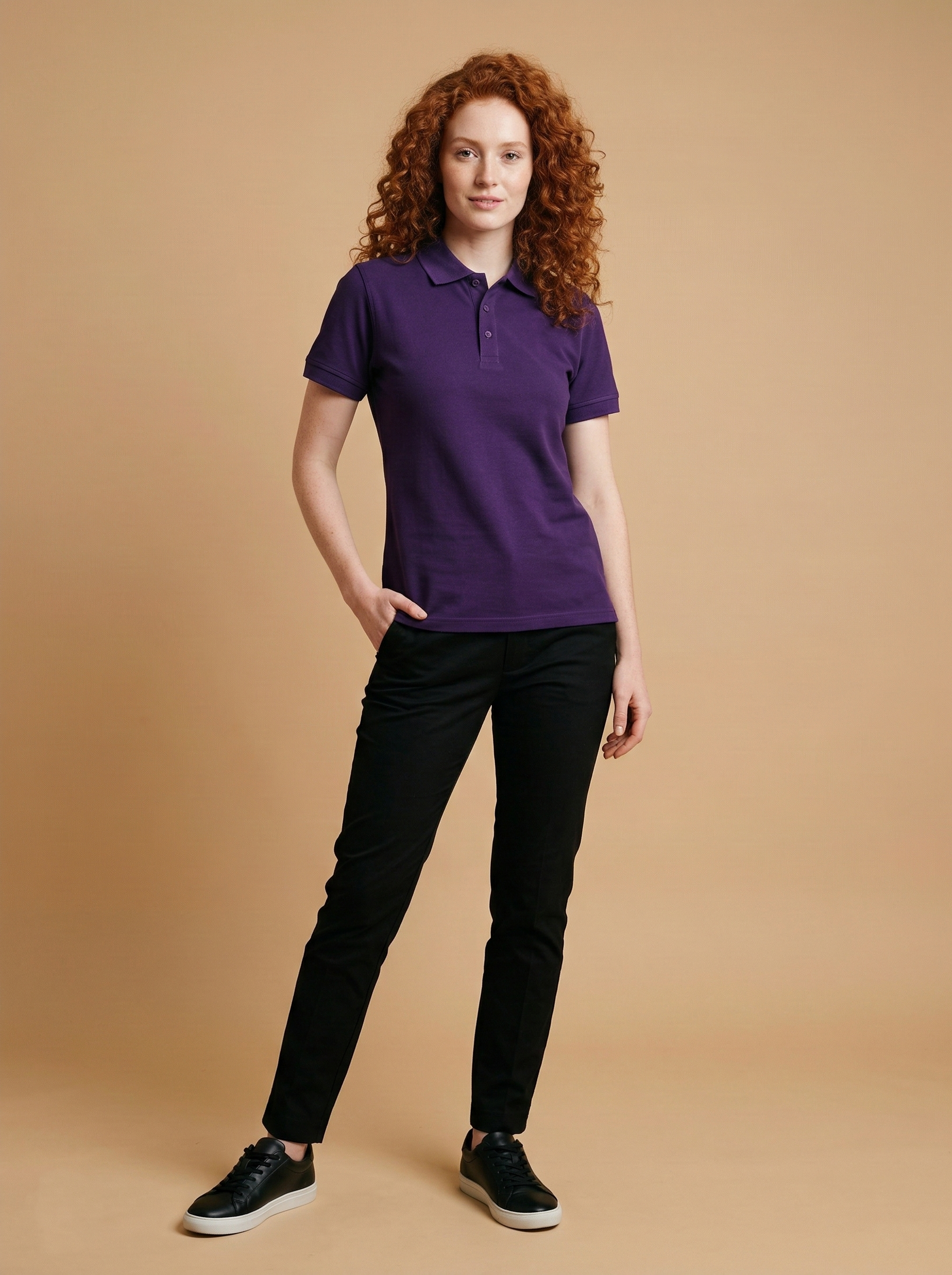 Polo T-Shirt Purple