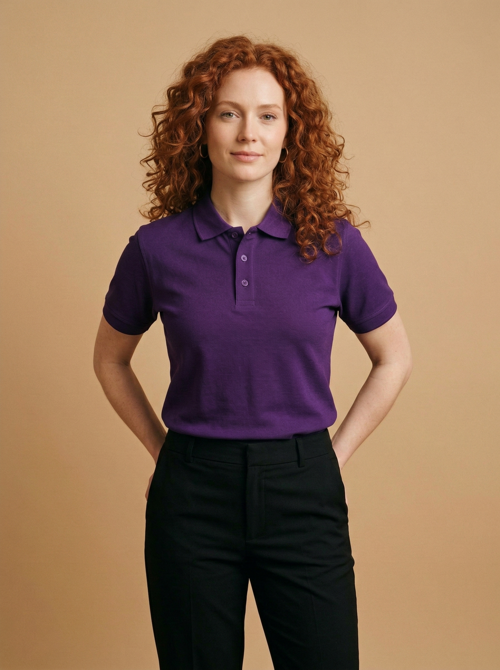 Polo T-Shirt Purple