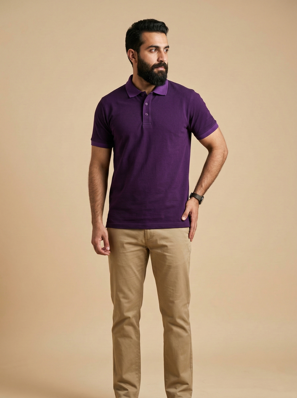 Polo T-Shirt Purple
