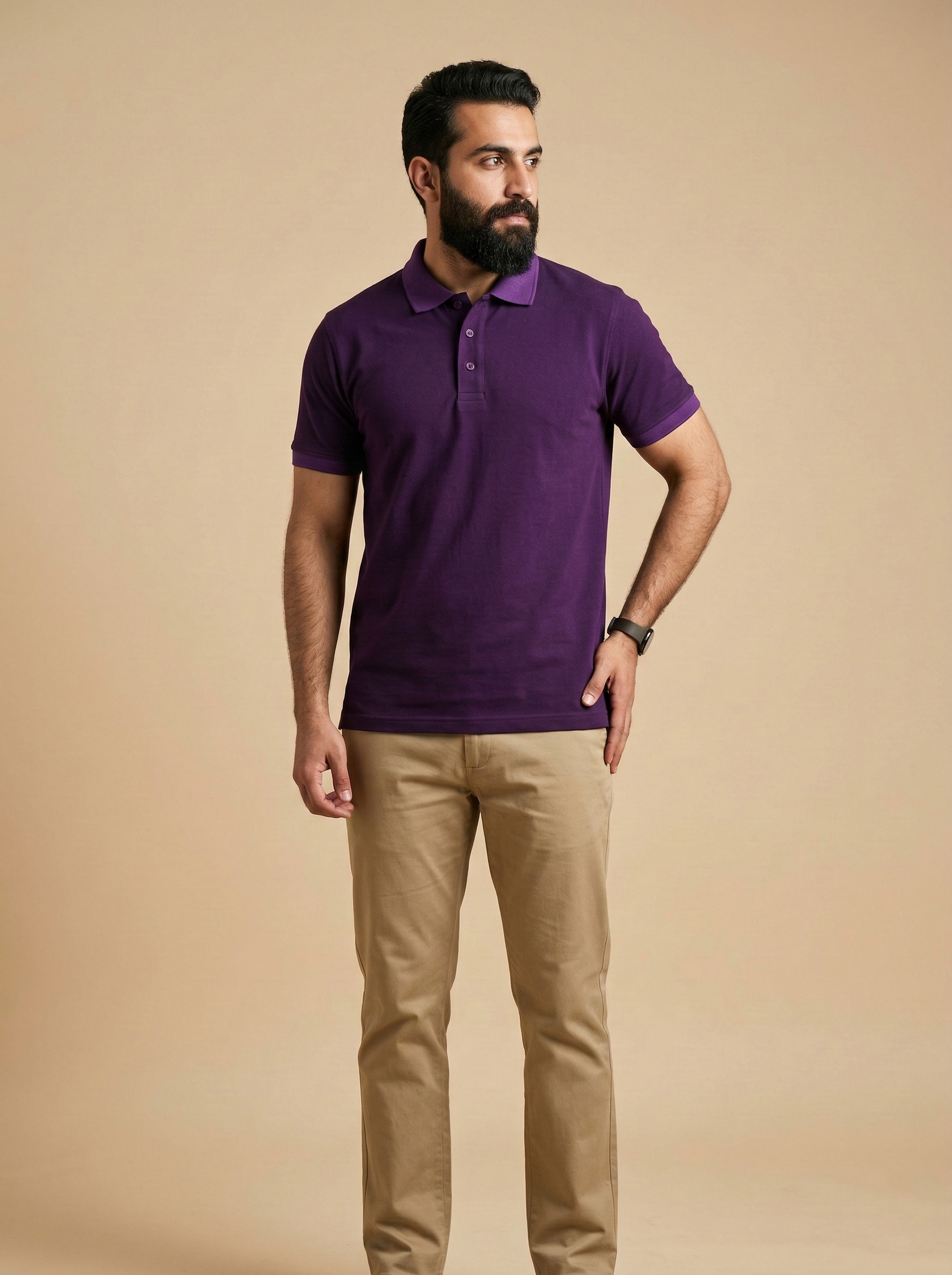 Polo T-Shirt Purple