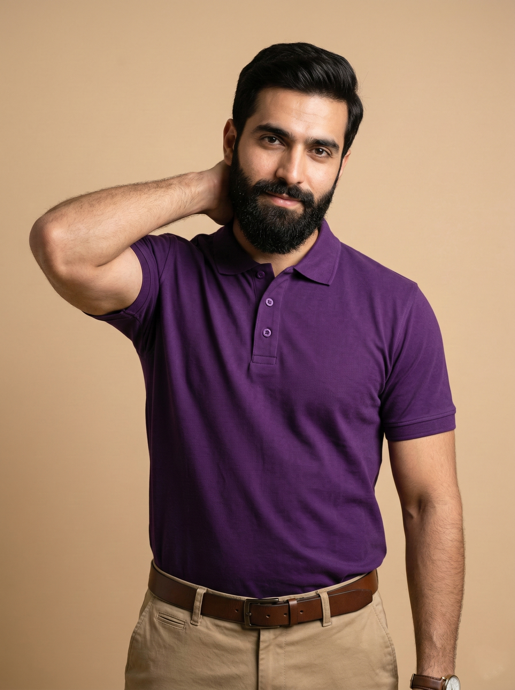 Polo T-Shirt Purple