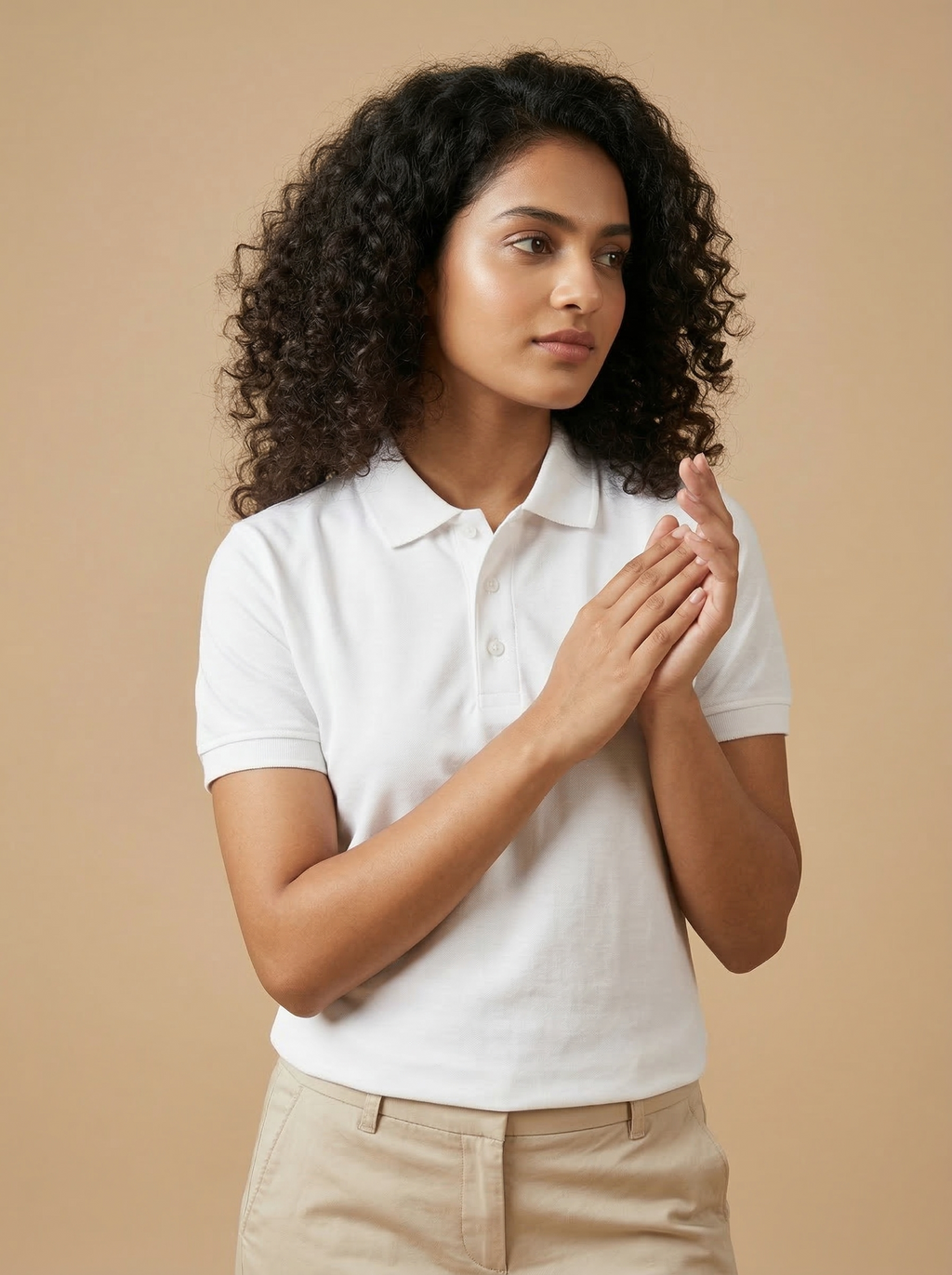 Polo T-Shirt White