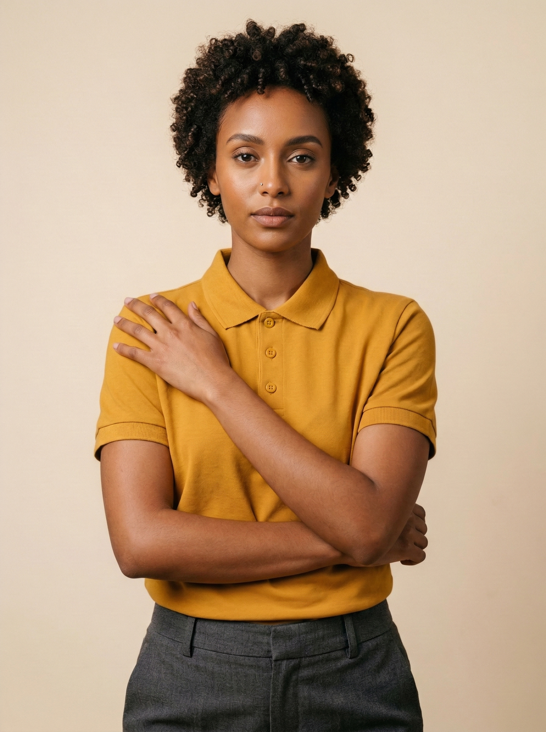 Polo T-Shirt Mustard Yellow